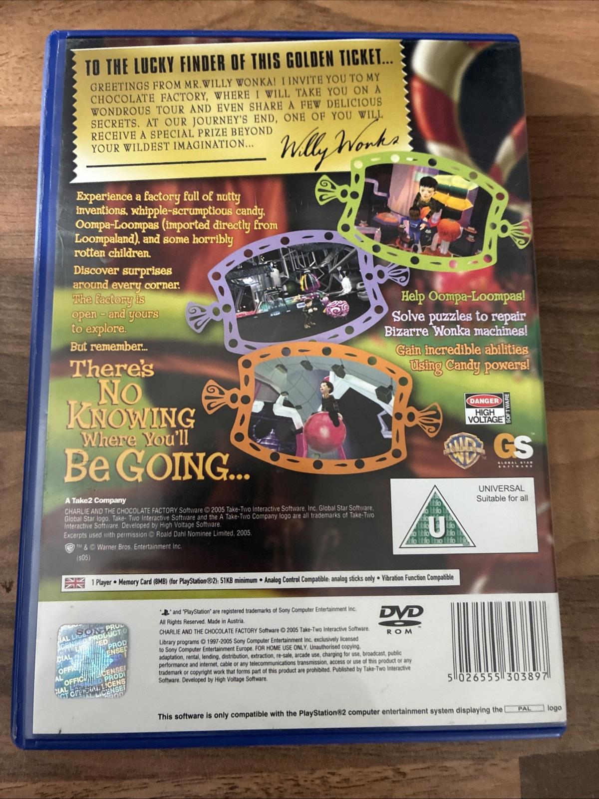 Charlie and The Chocolate Factory Sony PlayStation 2 2005