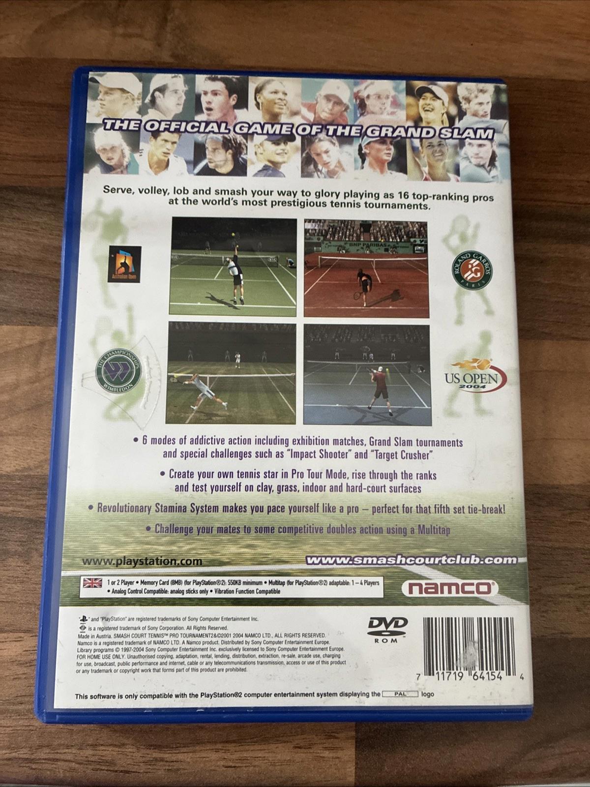 Smash Court Tennis Pro Tournament 2 (PS2) *Near Mint*