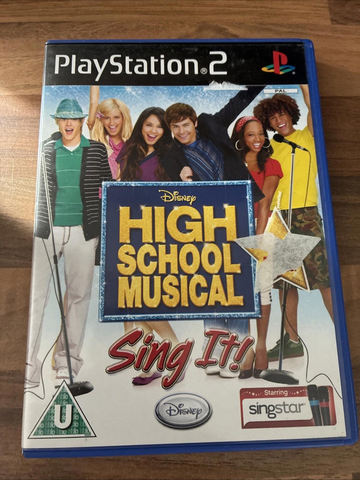 High School Musical: Sing It (Nintendo Wii, 2007) - European Version
