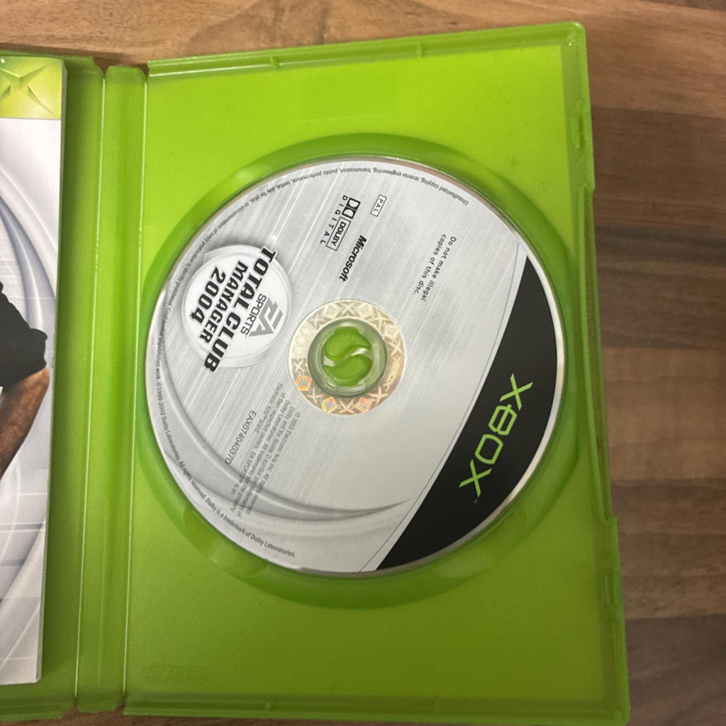 Total Club Manager 2004 (Microsoft Xbox, 2003)