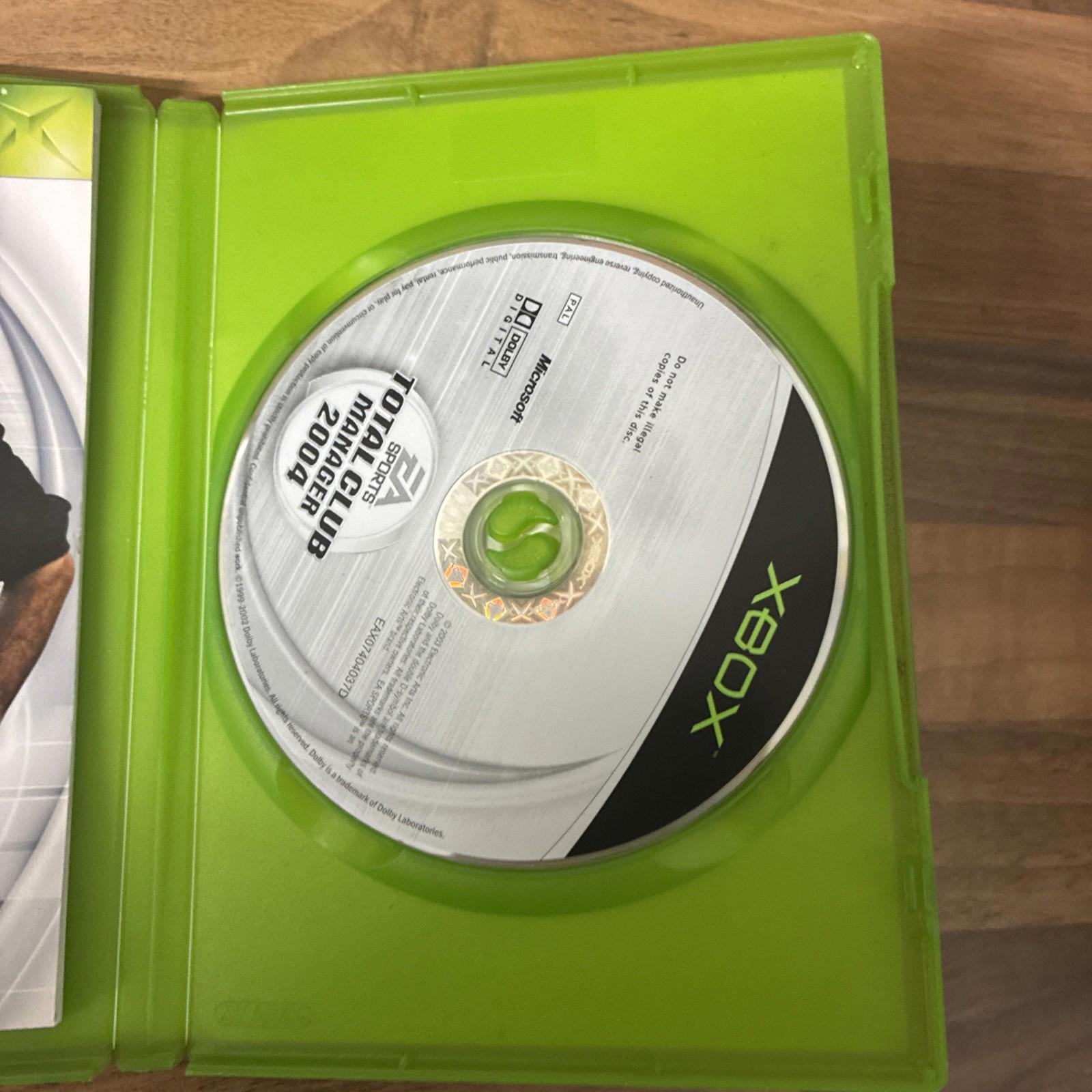 Total Club Manager 2004 (Microsoft Xbox, 2003)