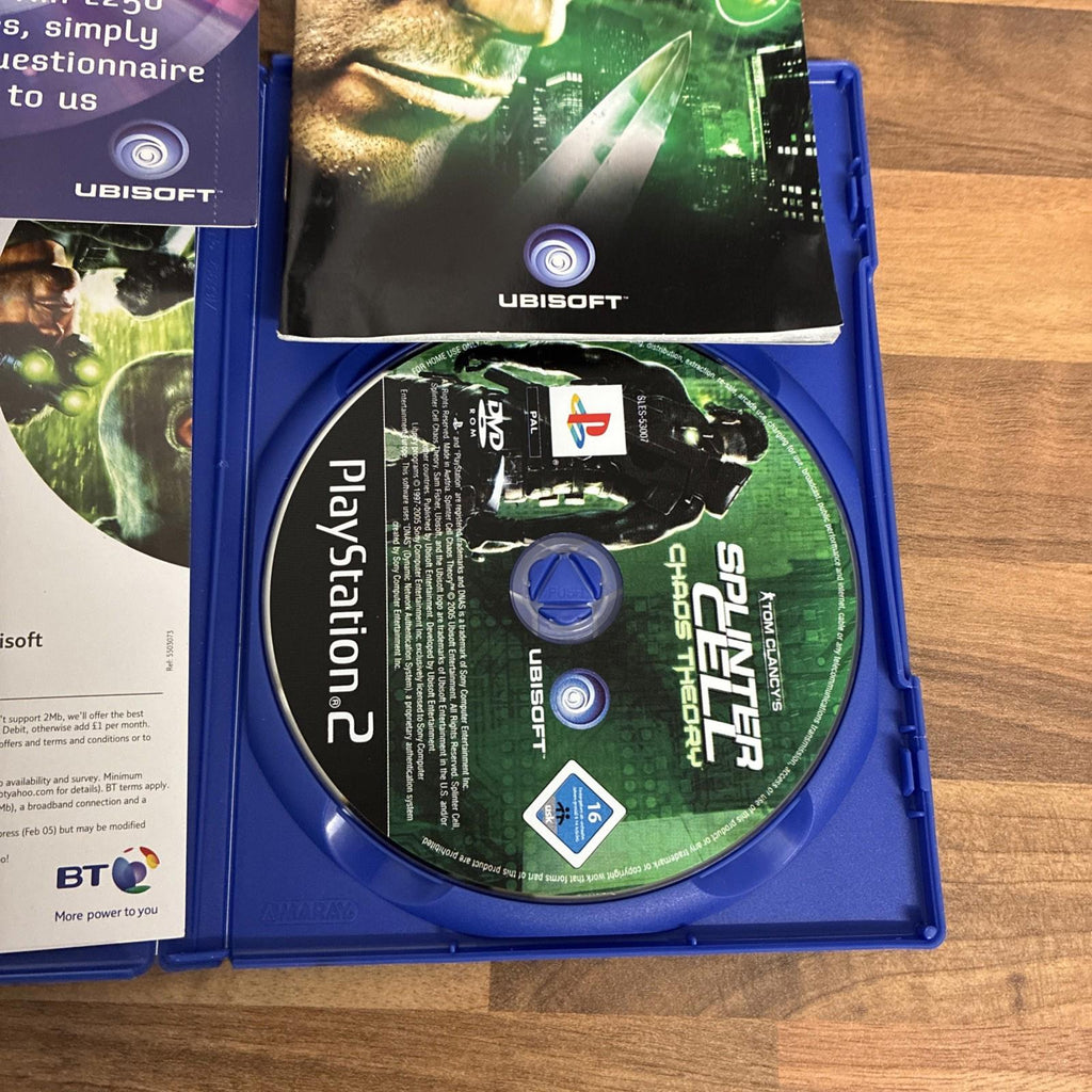 Tom Clancy's Splinter Cell Chaos Theory Sony PlayStation 2