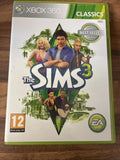 The Sims 3 -- Classics Edition (Microsoft Xbox 360, 2010) With Manual