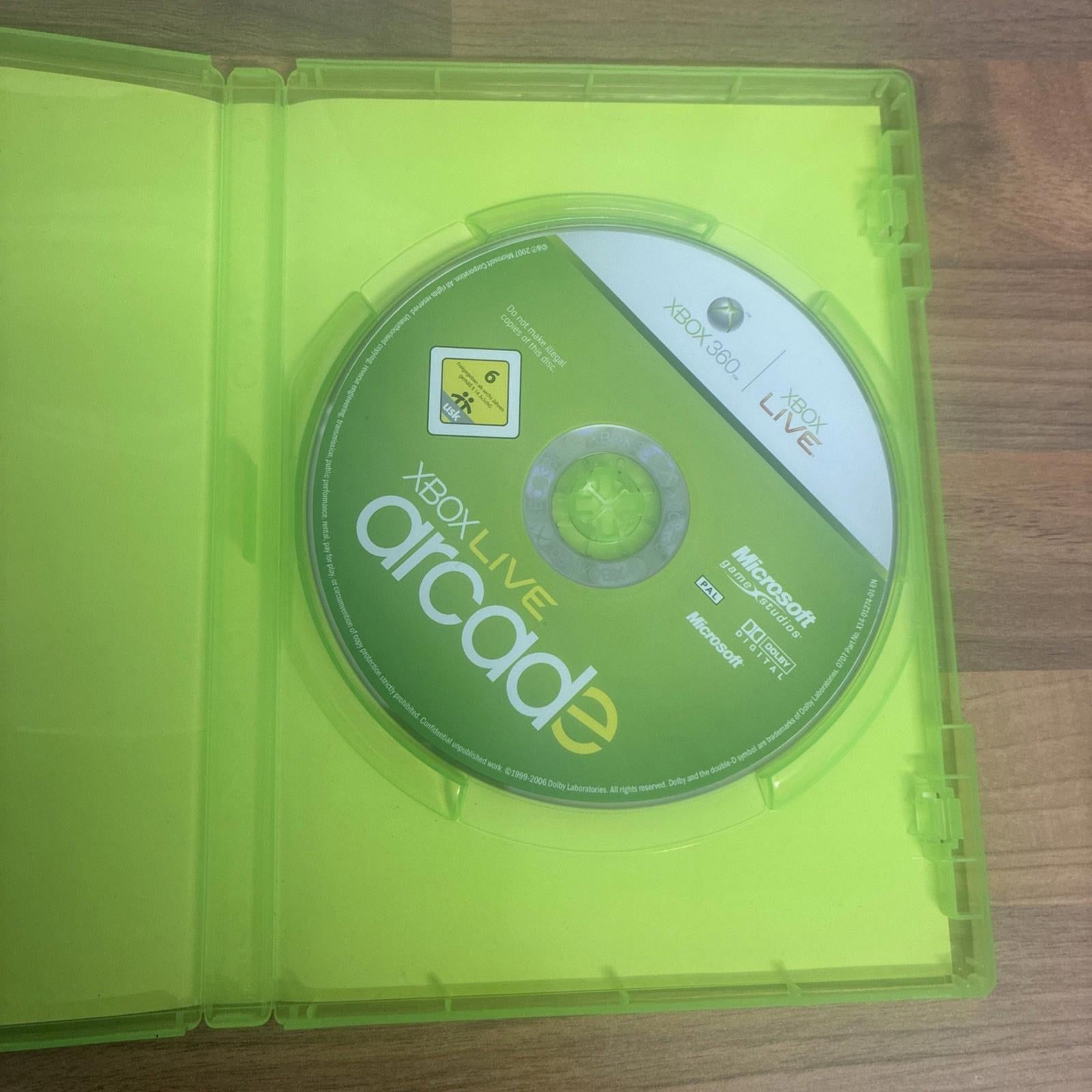 Xbox 360 Game - Xbox Live Arcade Compilation Disc - Tested