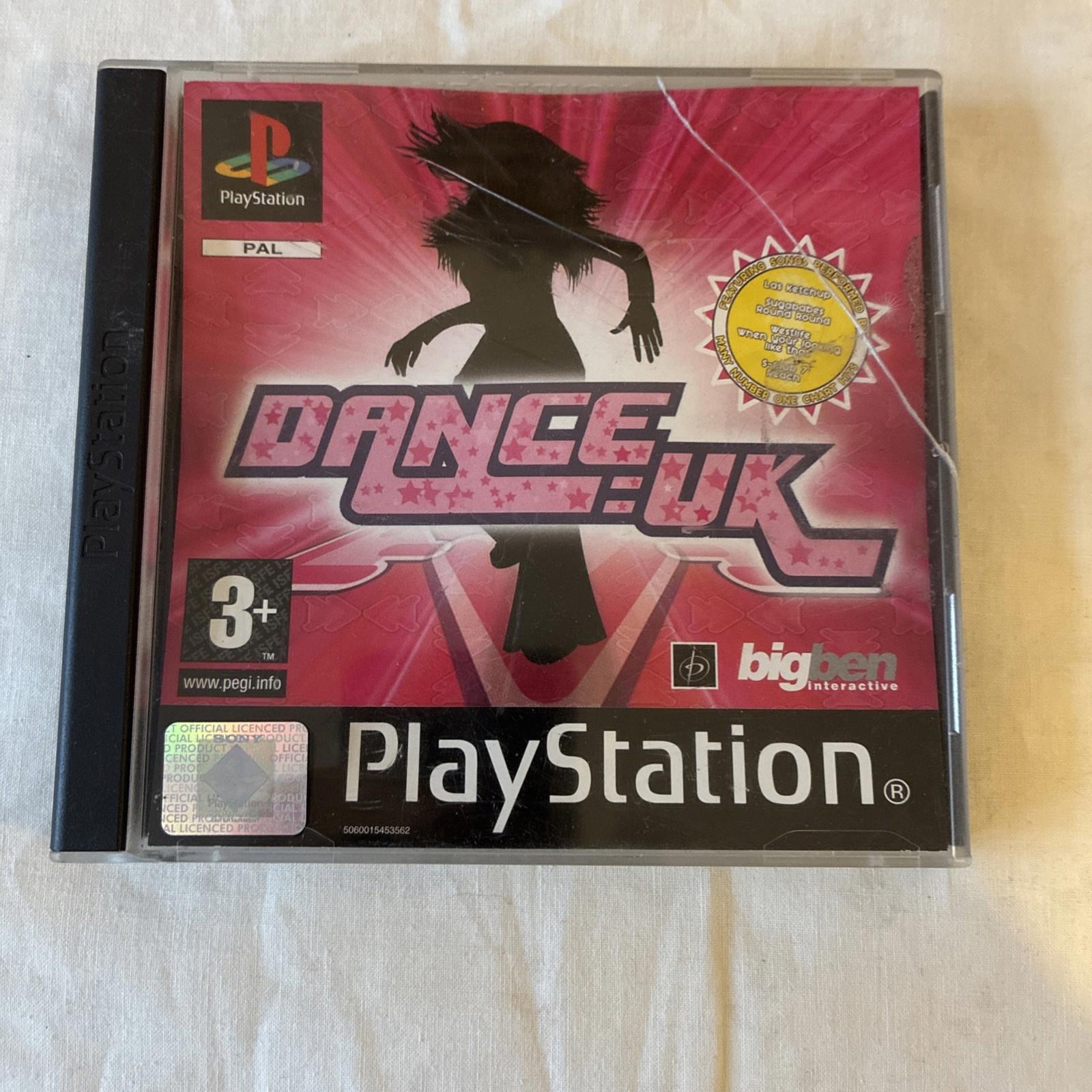 Dance: UK PS1 (Sony PlayStation 1, 2003)