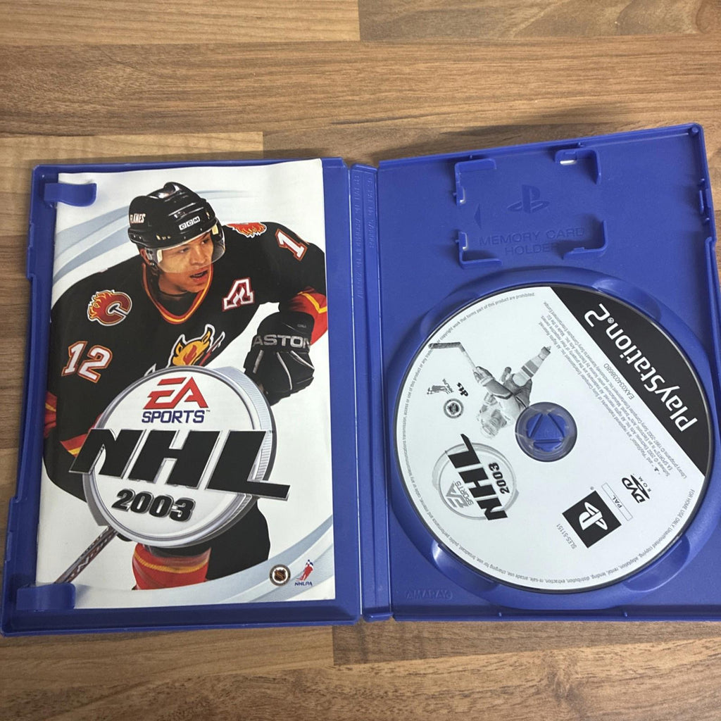 NHL 2003 - Ice Hockey - PlayStation 2. PS2 - PAL - Cased with Manual