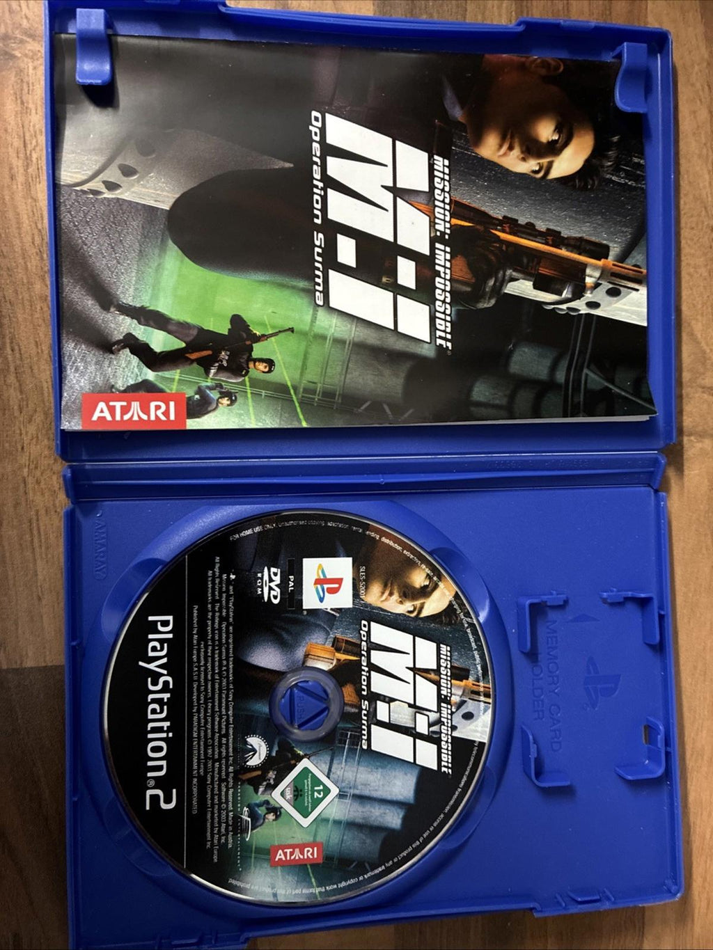 Mission: Impossible - Operation Surma M:i PS2 Playstation 2 Game Complete Manual
