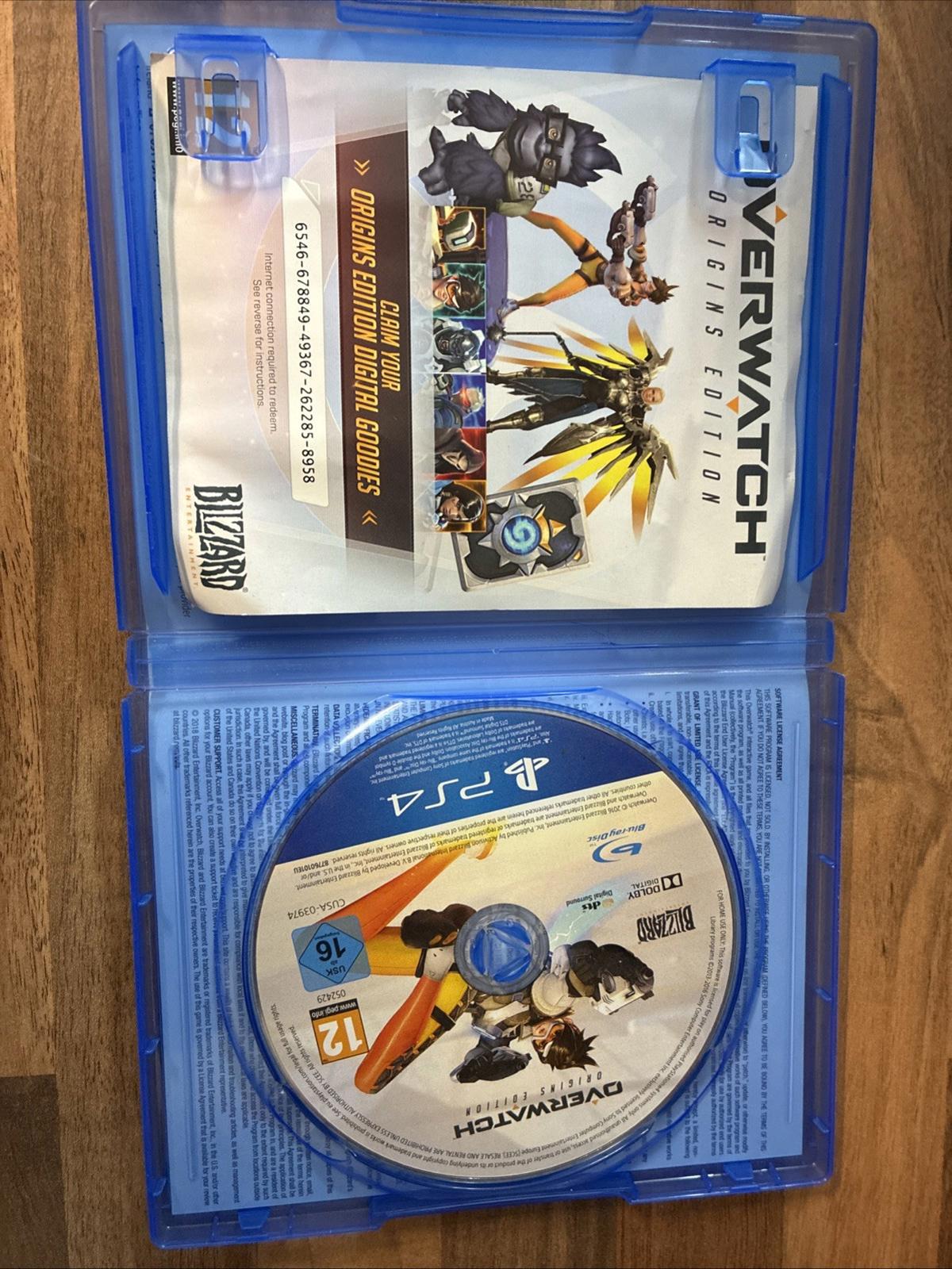 Overwatch Legendary Edition (PlayStation 4, 2018) In Very Good Condition