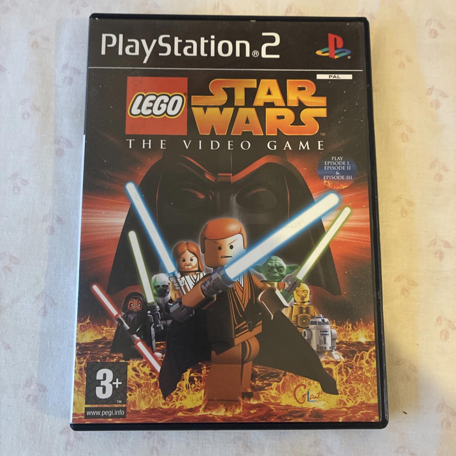 Lego Star Wars (Sony PlayStation 2, 2005) - US Version