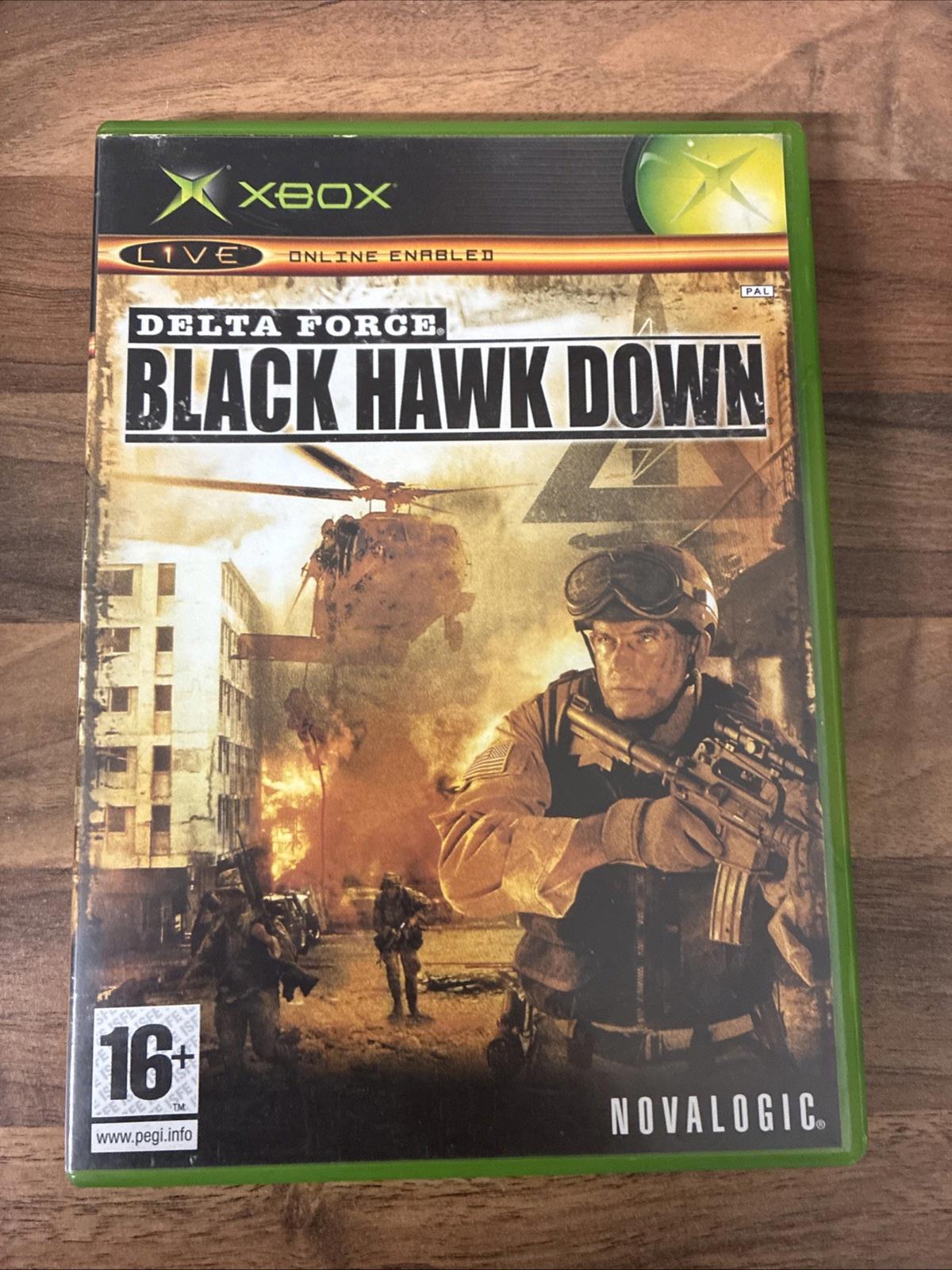 Delta Force:Black Hawk Down For Xbox Original With Manual In VGC