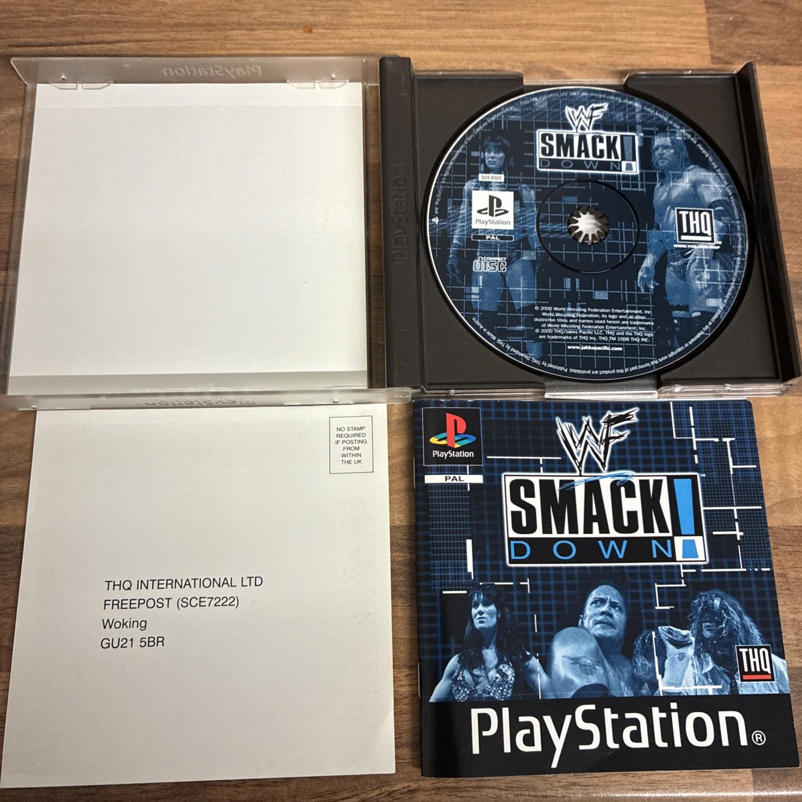 WWF Smackdown 2 PS1 (COMPLETE) black label NEAR MINT PlayStation one