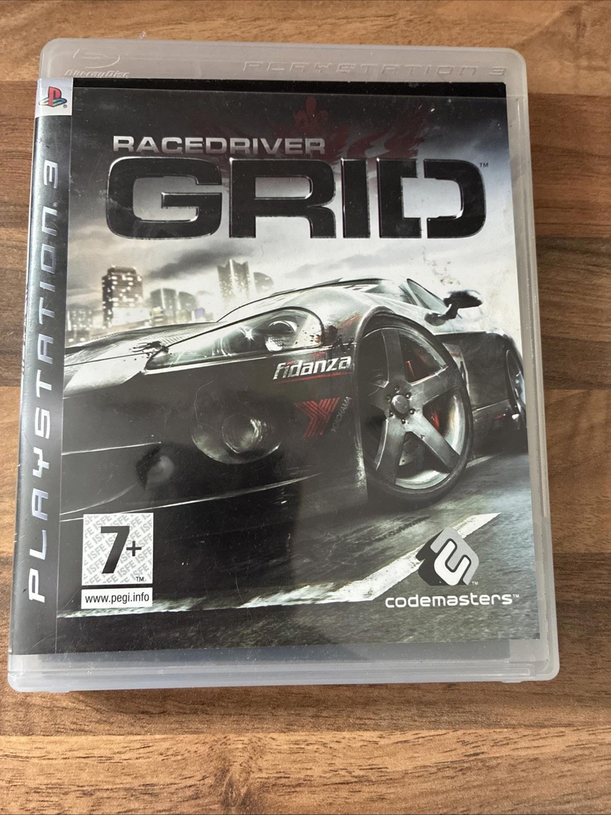 RACE DRIVER GRID PlayStation 3 PS3 game - complete