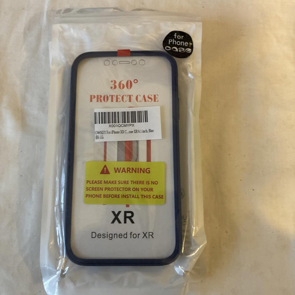 Case For iPhone XR In Blue Shockproof Silicone Cover Brand New
