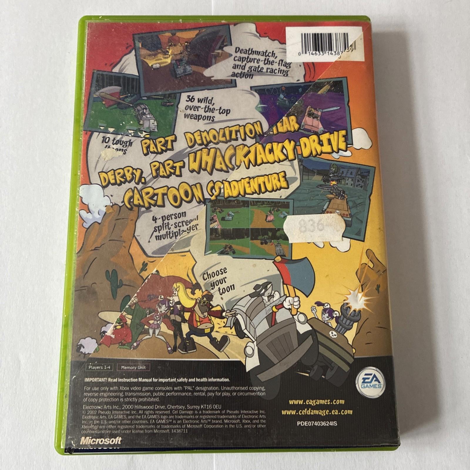 Cel Damage For Microsoft Video Game – Xbox – Sega