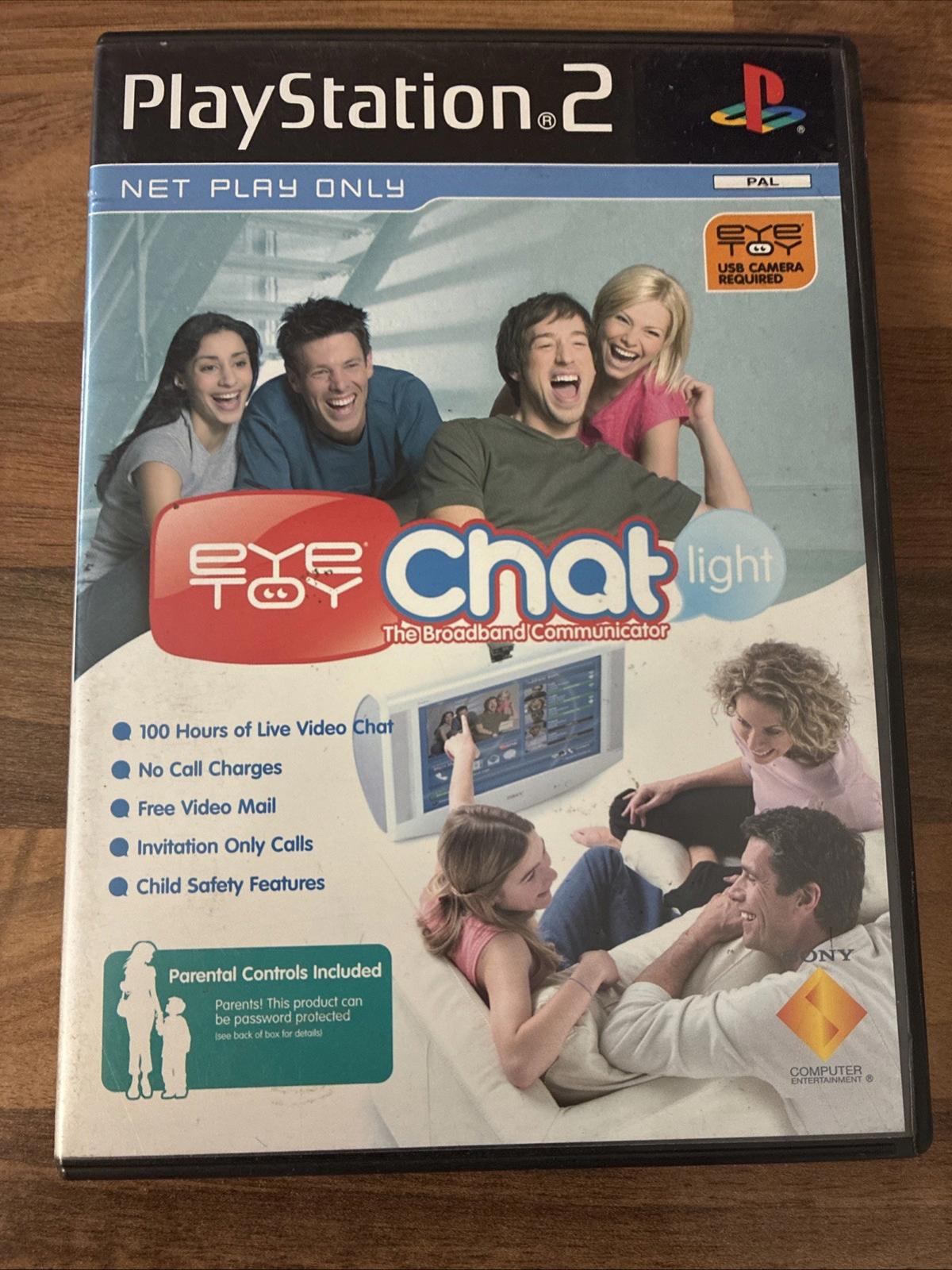 43775 Eyetoy Chat Light - Sony PS2 Playstation 2 (2004) SCED 52818