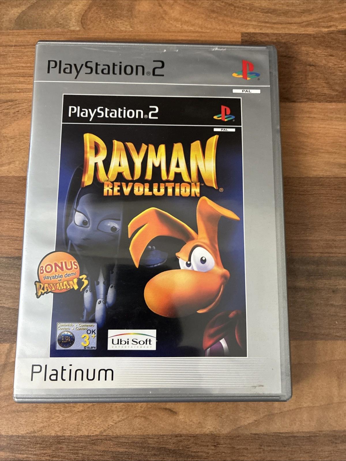Rayman Revolution (Platinum) (Sony PlayStation 2, 2002) - Mint Condition!