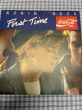ROBIN BECK FIRST TIME (118) 2 Track 7" Single also Picture Sleeve PHONOGRAM