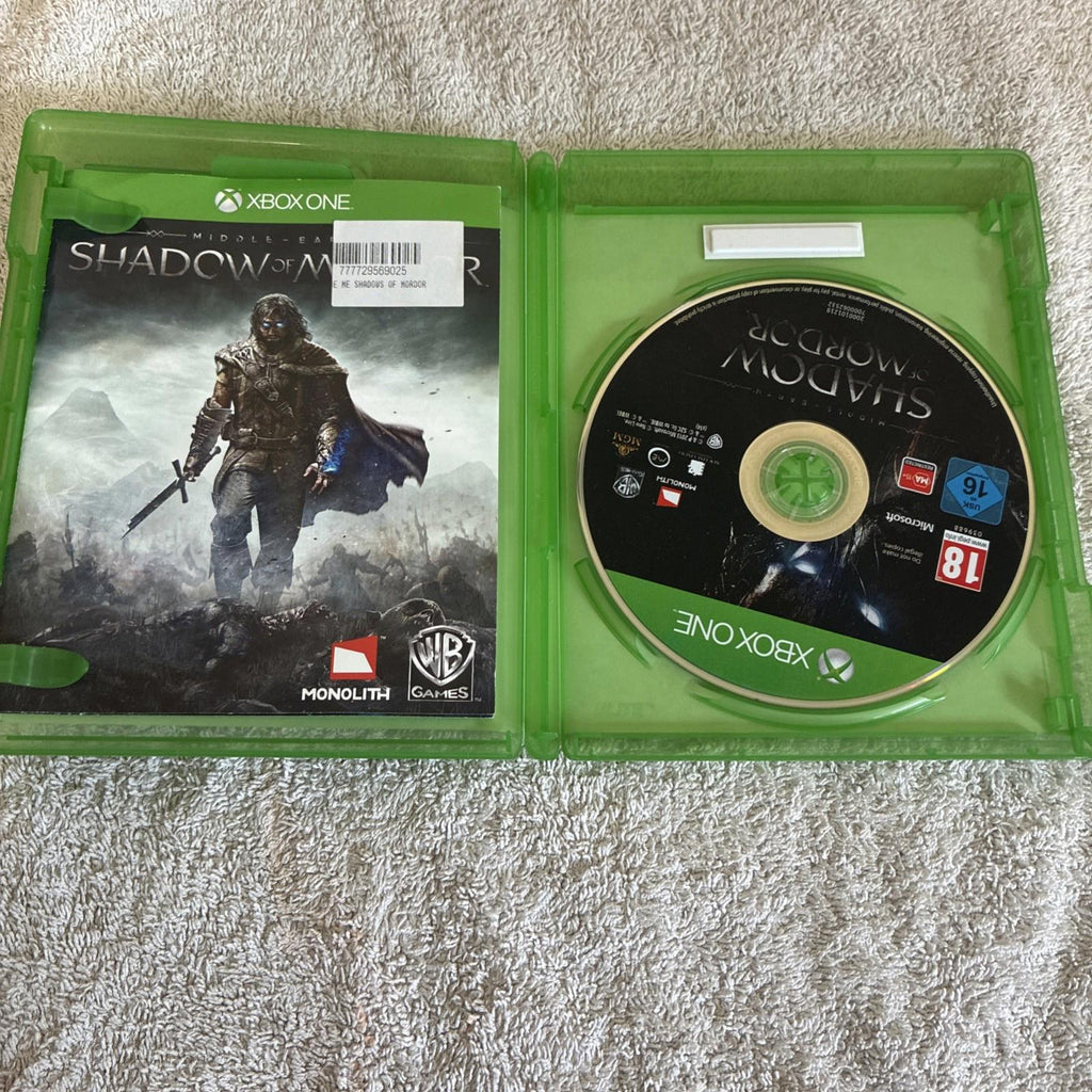 Middle-earth: Shadow of War - Xbox One - manual, Disc And Case But No Cover
