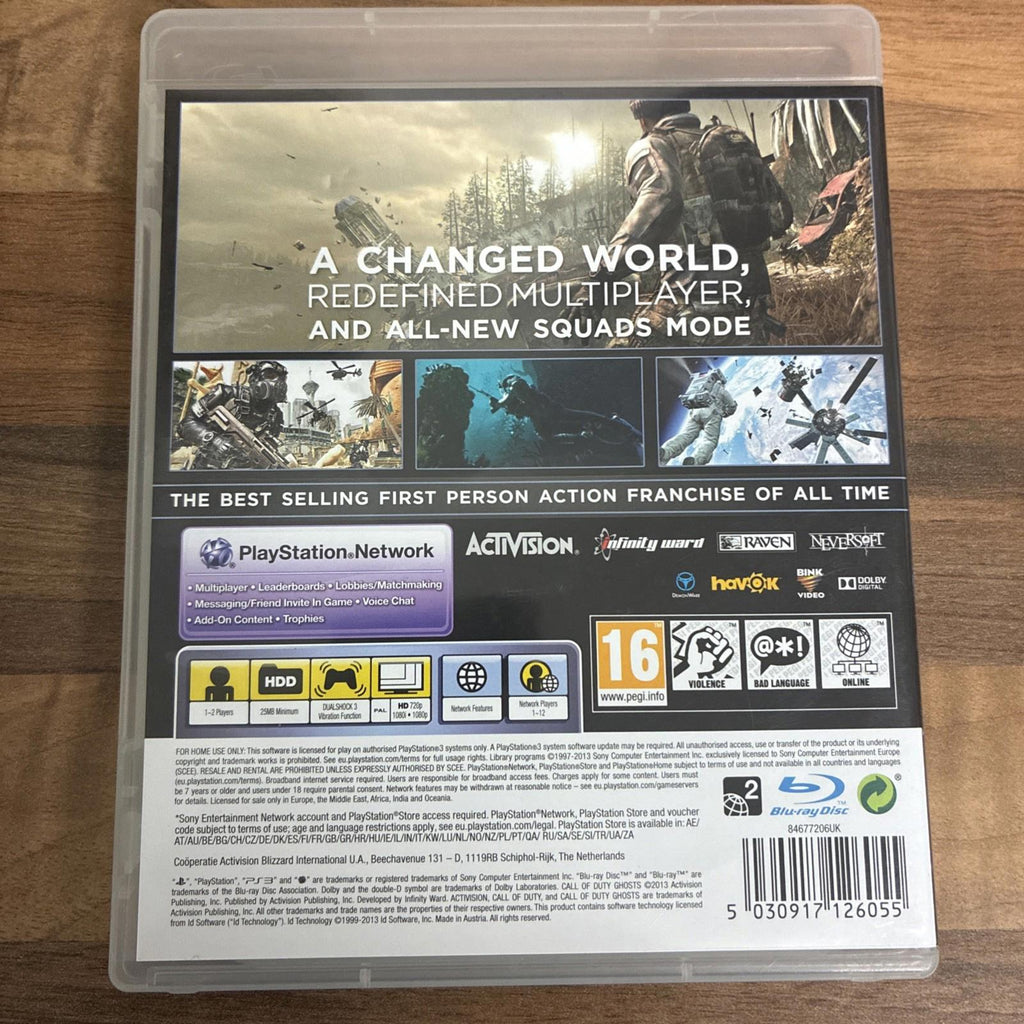 Call of Duty: Ghosts (Sony PlayStation 3, 2013)
