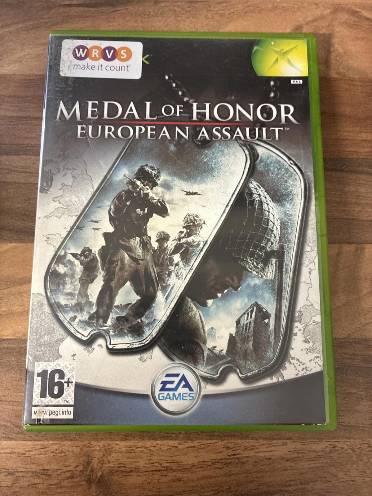 Medal Of Honor European Assault (Microsoft Xbox Original 2005) Inc Manual