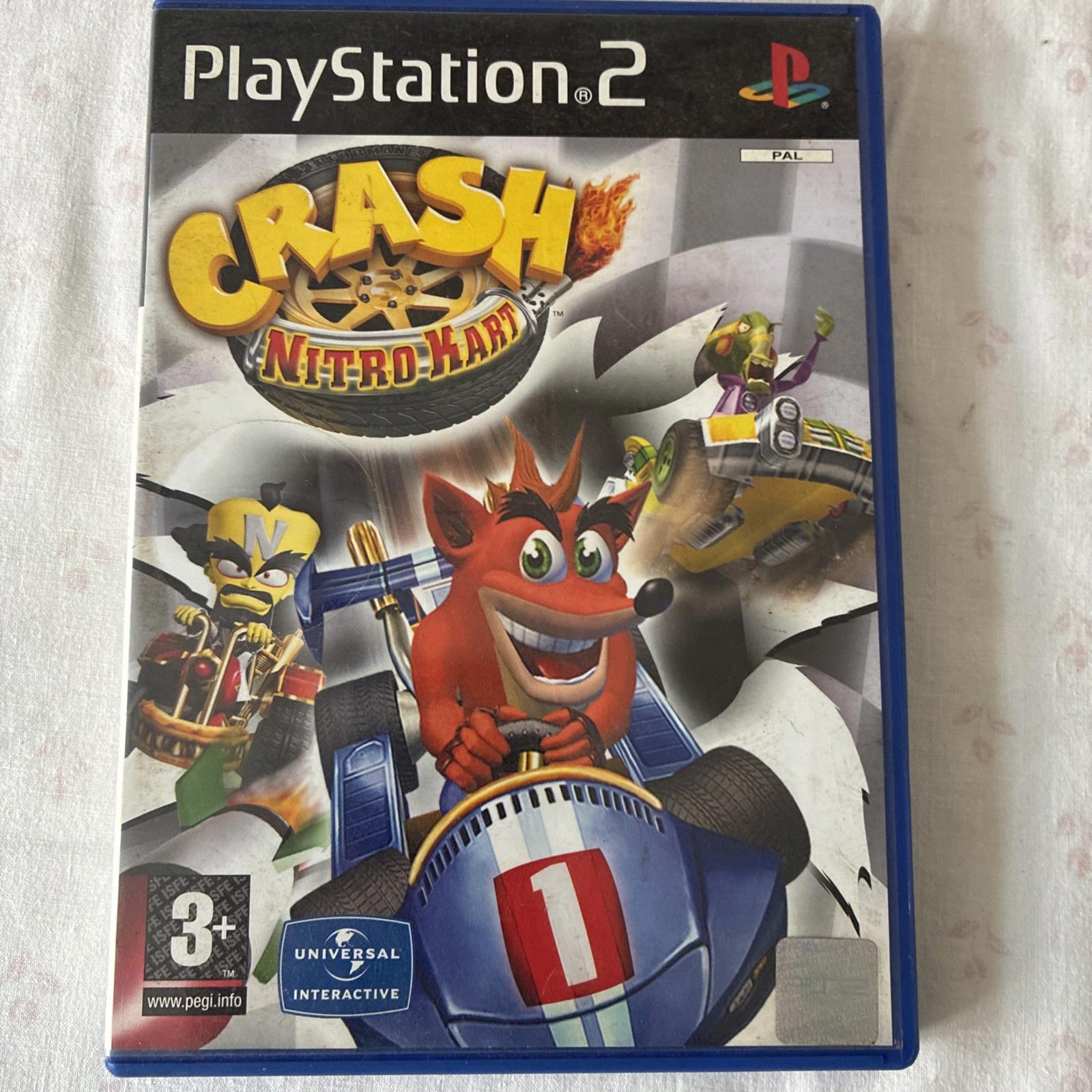 Crash Nitro Kart (PlayStation 2 2003) In Very Good Condition