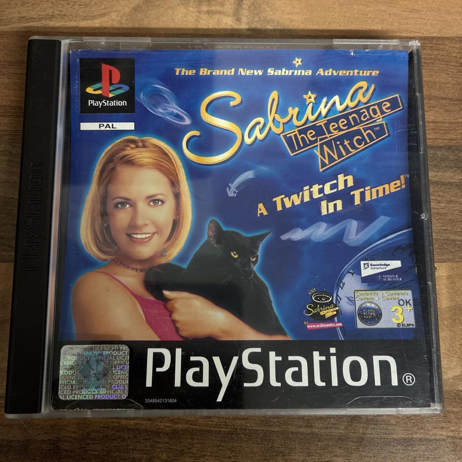 Sabrina: A Twitch In Time (PlayStation / CD) no manual