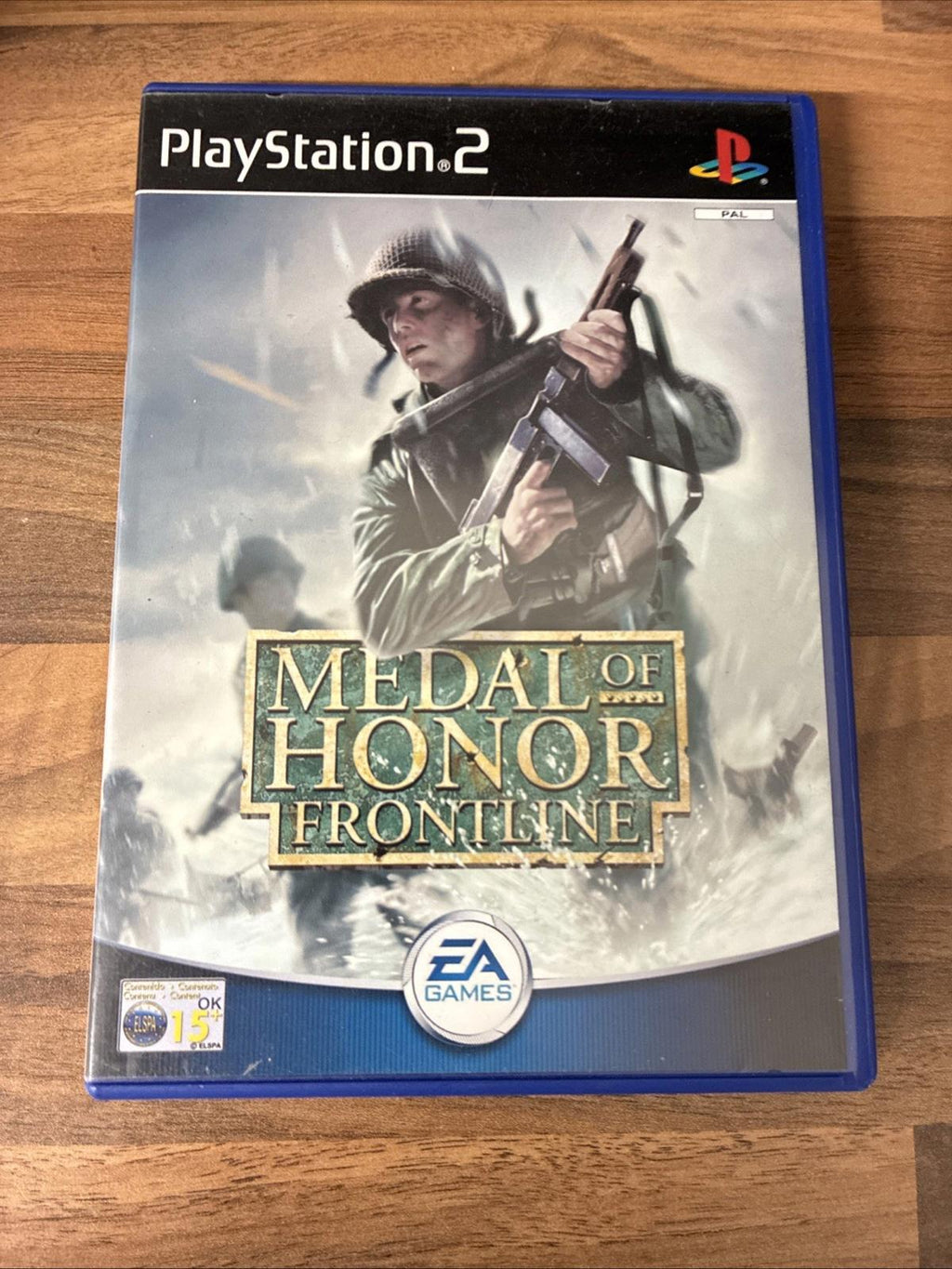 Medal of Honor Frontline (PS2, 2002) Excellent Condition With Manual