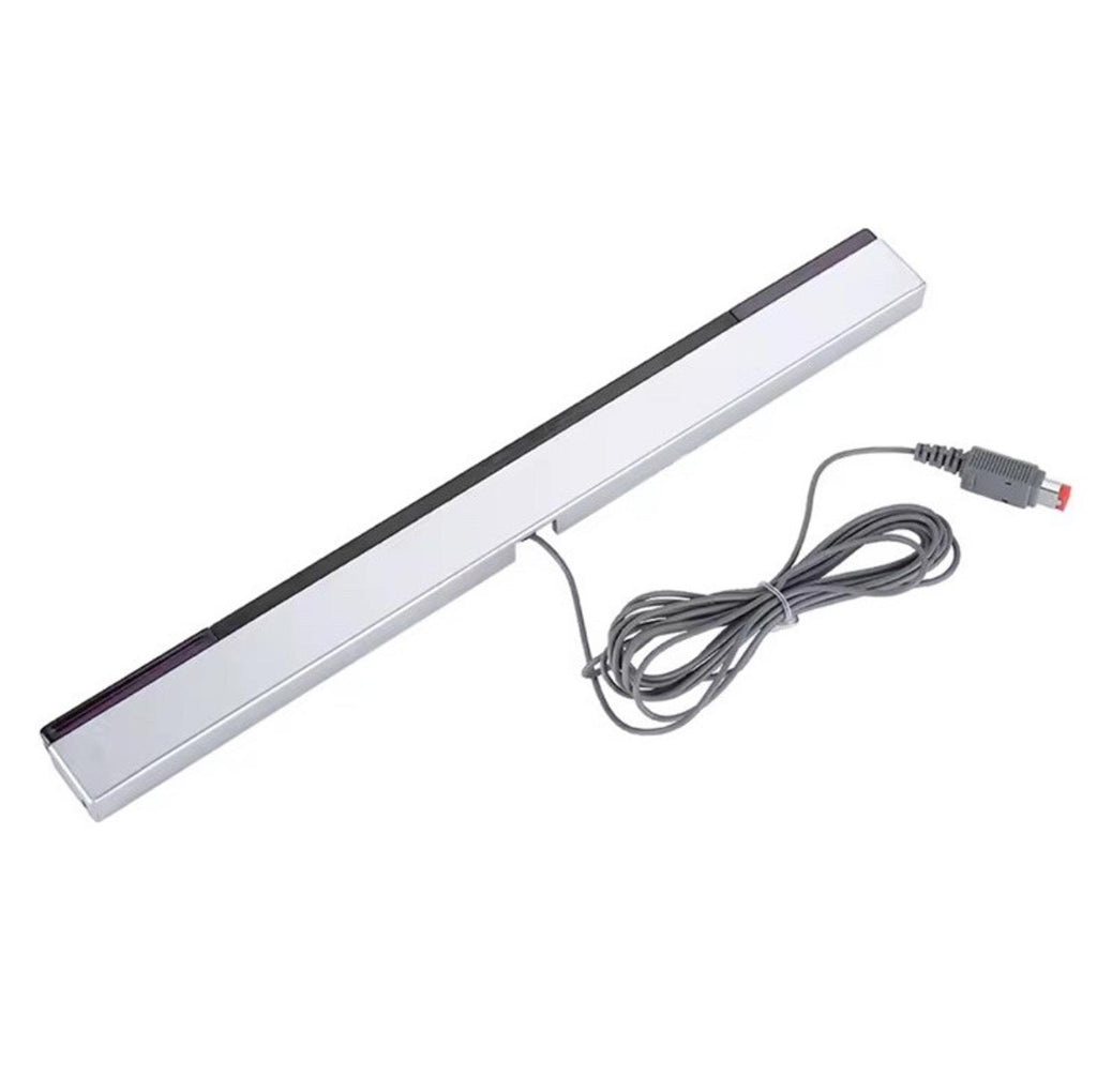 SENSOR BAR FOR NINTENDO WII & WII U WITH STAND WIRED INFRARED RECEIVER - NEW