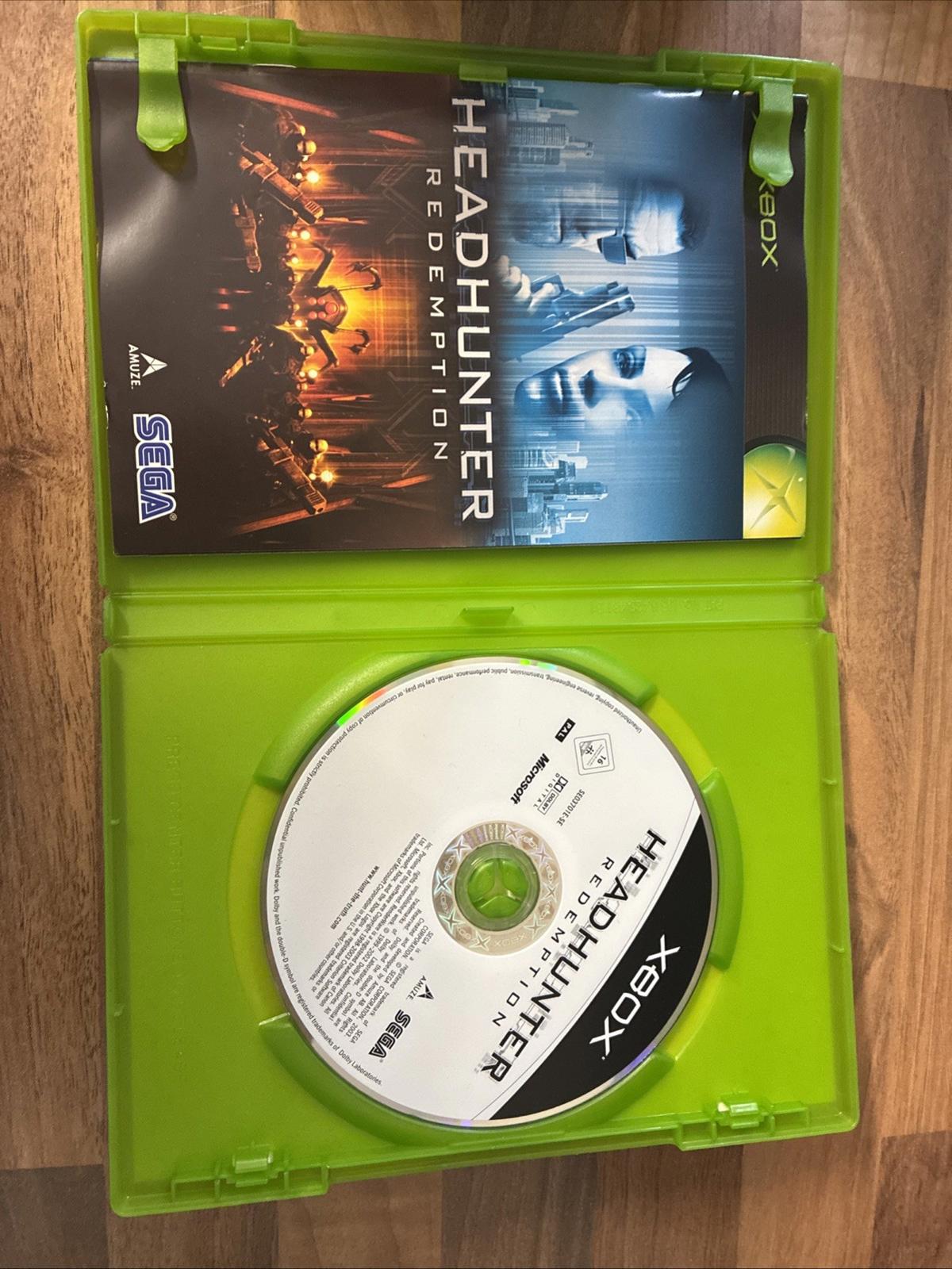 Headhunter: Redeption (Microsoft Xbox, 2004) - Complete With Manual