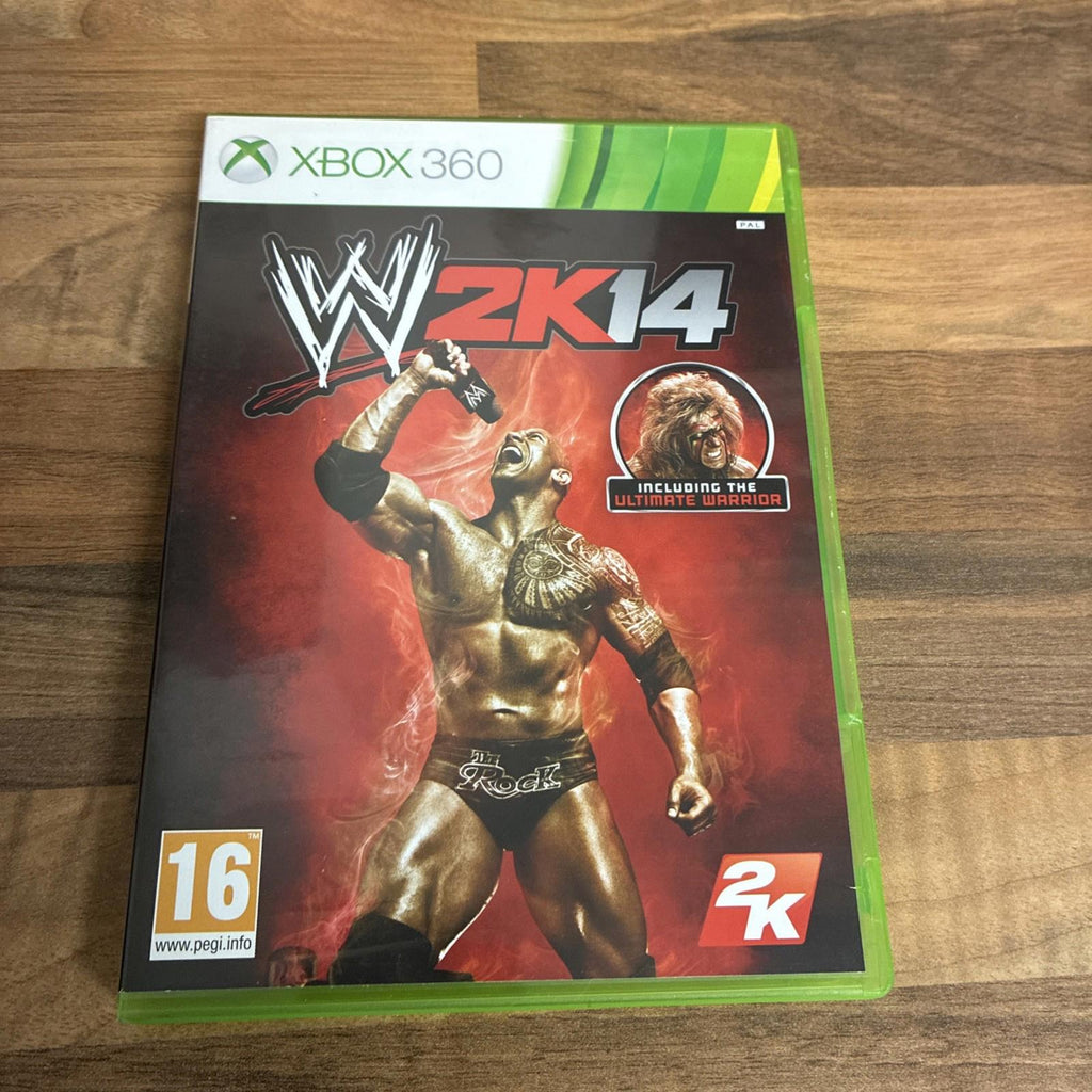 Xbox 360 WWE 2K14 - Wrestling Sim - The Rock Cover - The Streak Mode