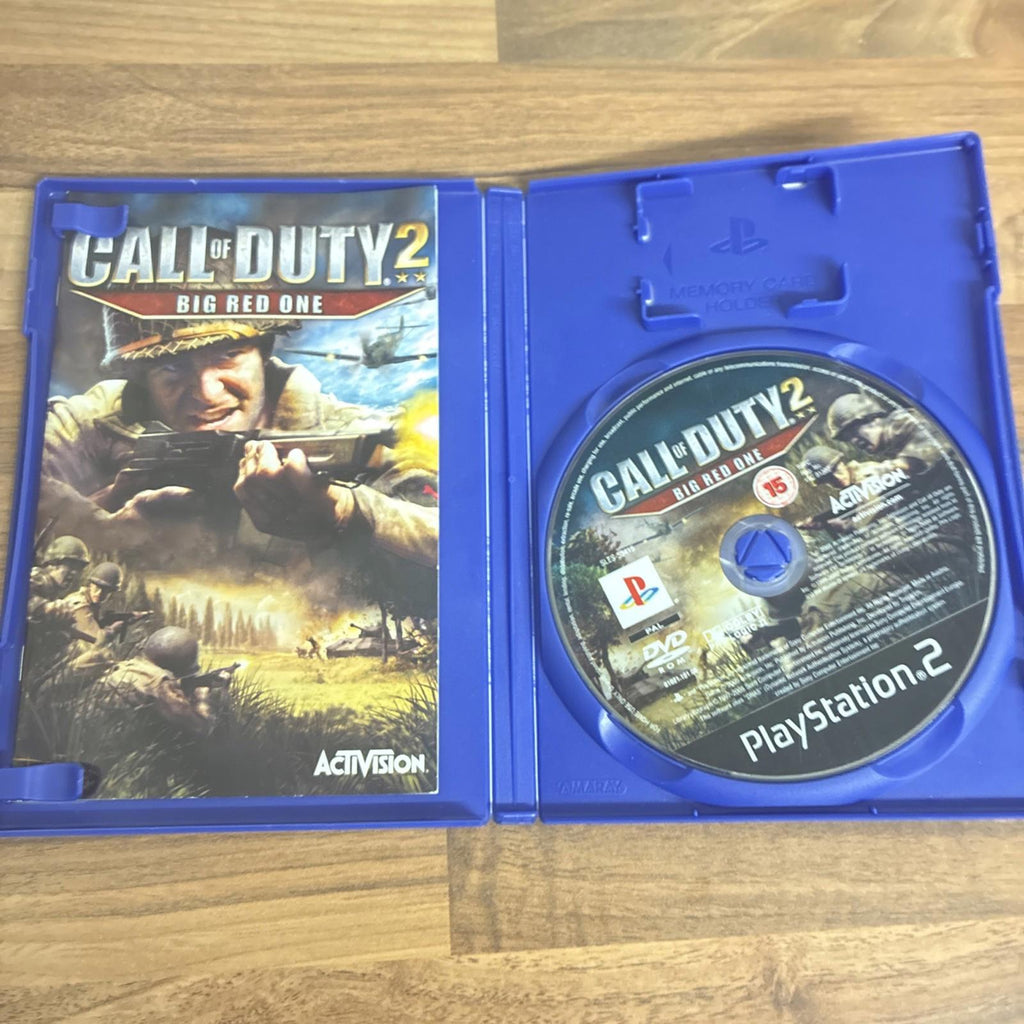 PlayStation2 : Call of Duty 2: The Big Red One (PS2) VideoGames Amazing Value