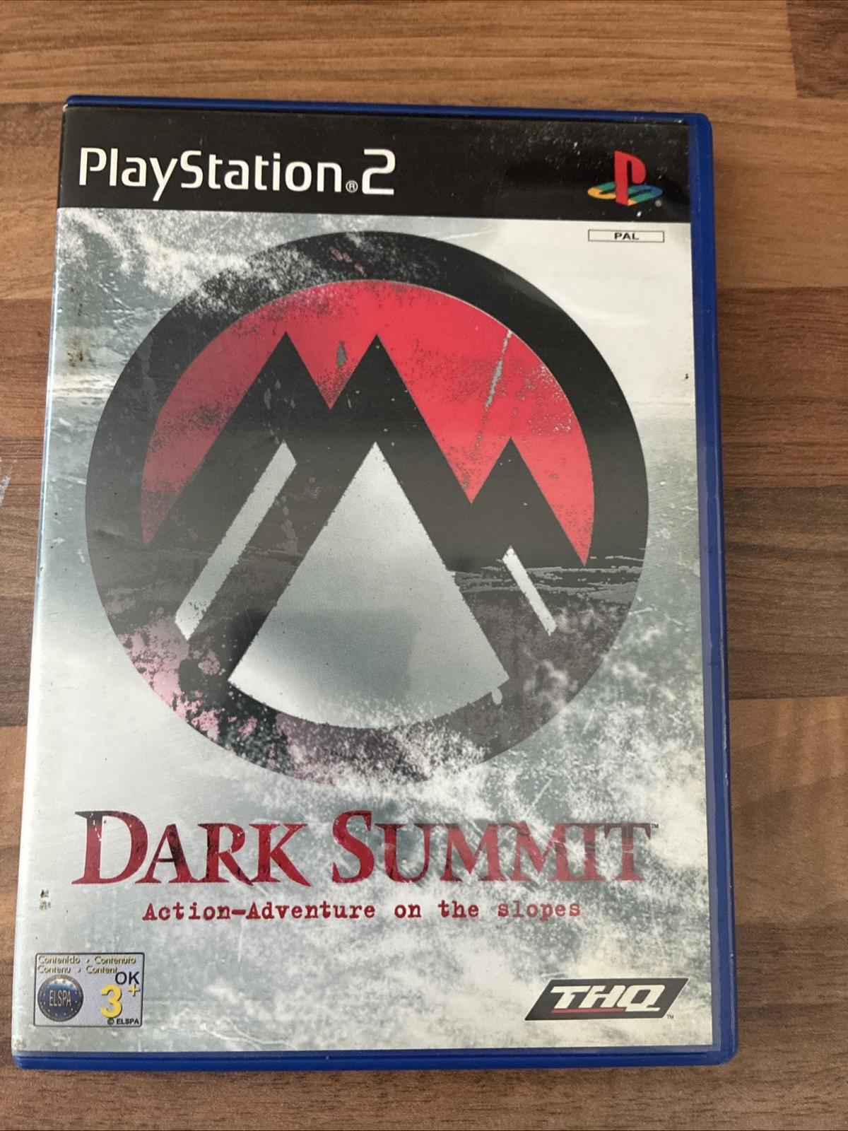 Playstation 2 Dark Summit No Manual Disc Mint Condition