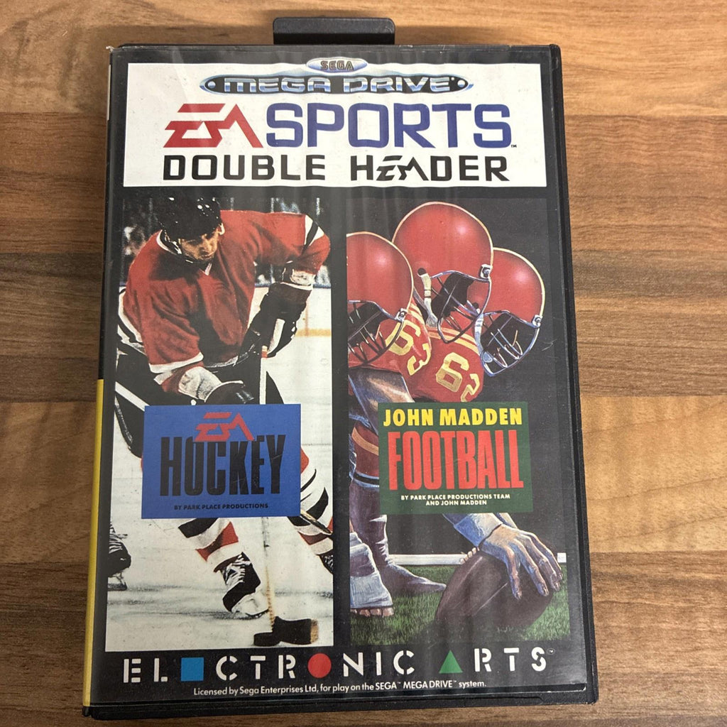 EA Sports Double Header (EA Hockey, John Madden Football) Sega Mega Drive (PAL)