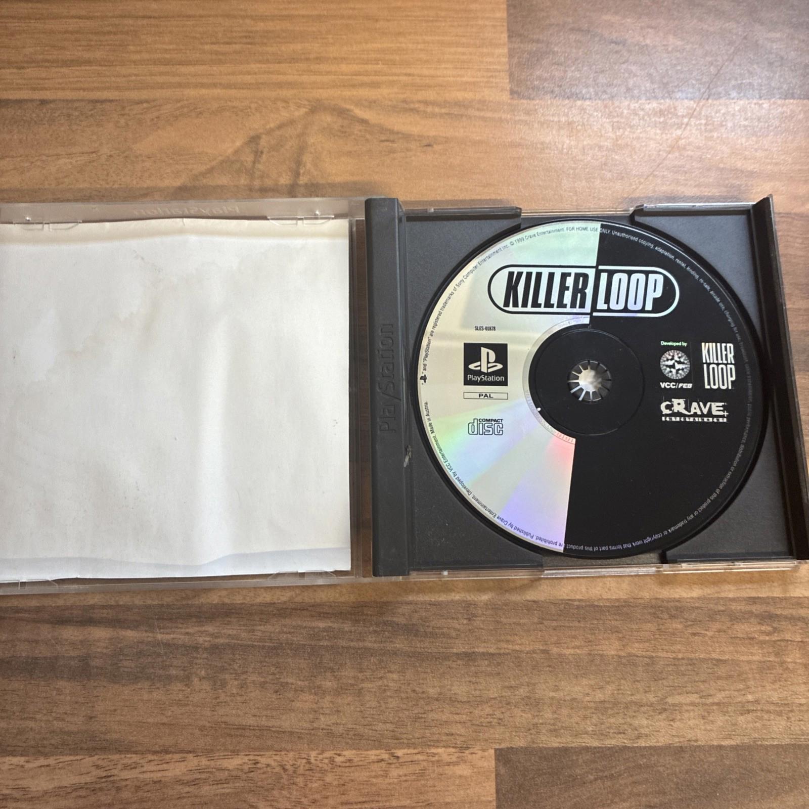 Killer Loop - PS1 Game Vgc
