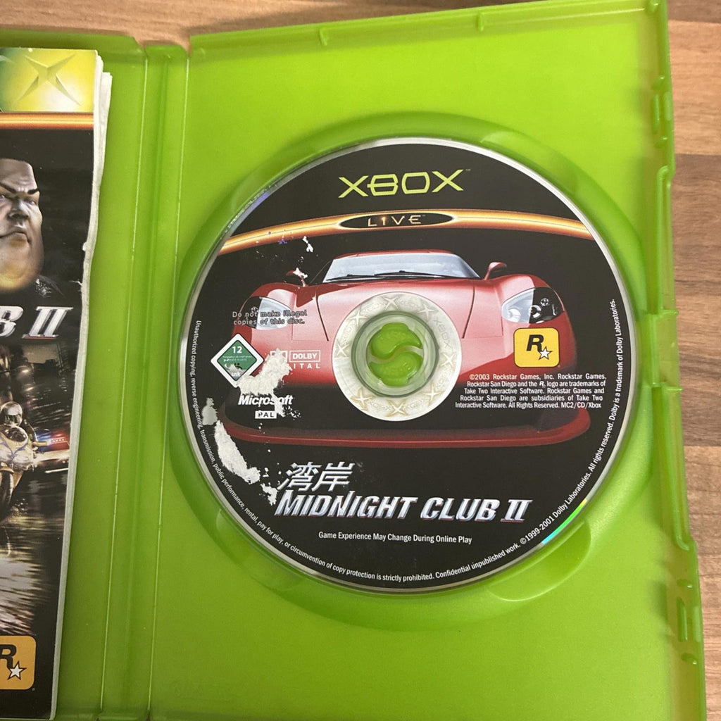 Midnight Club II (Microsoft Xbox, 2003)
