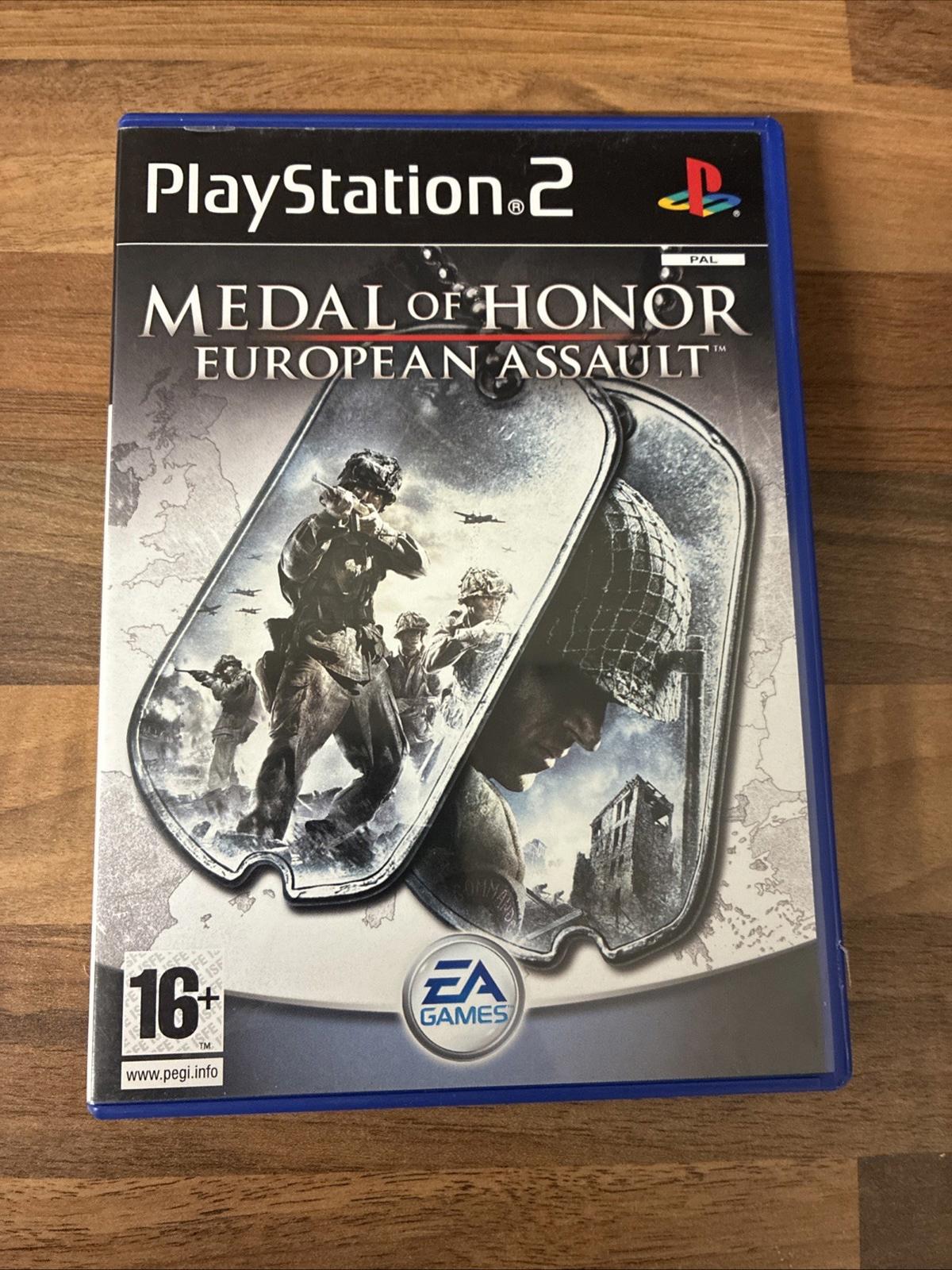 Medal of Honor: European Assault (PAL Sony PS2, 2005) *Mint* *Disc Perfect*