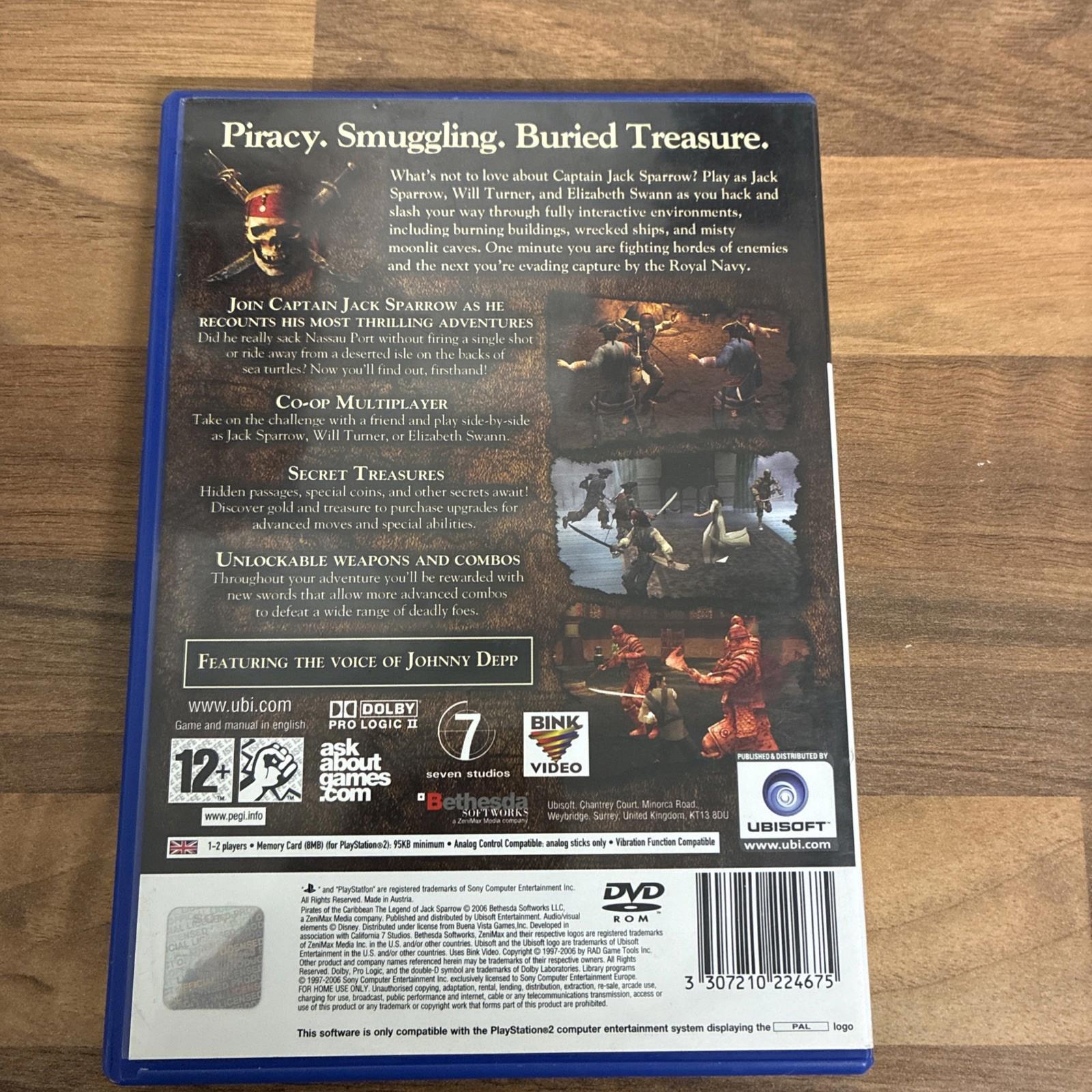 Pirates of the Caribbean: The Legend of Jack Sparrow (Sony PlayStation 2, 2006)