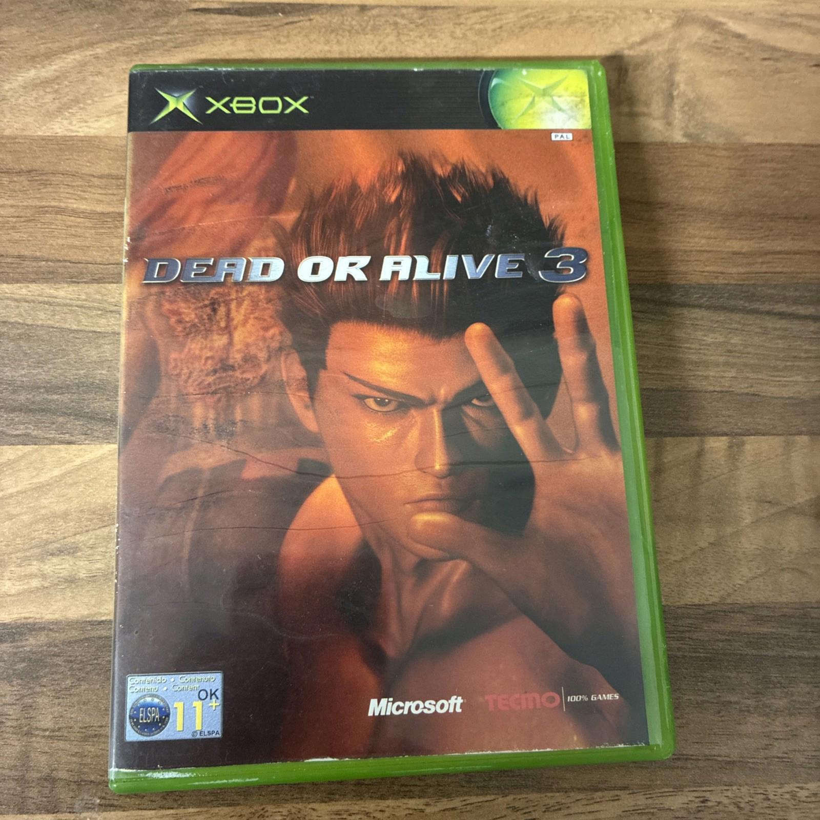 Dead Or Alive 3 - Original Xbox Video Game - With Manual