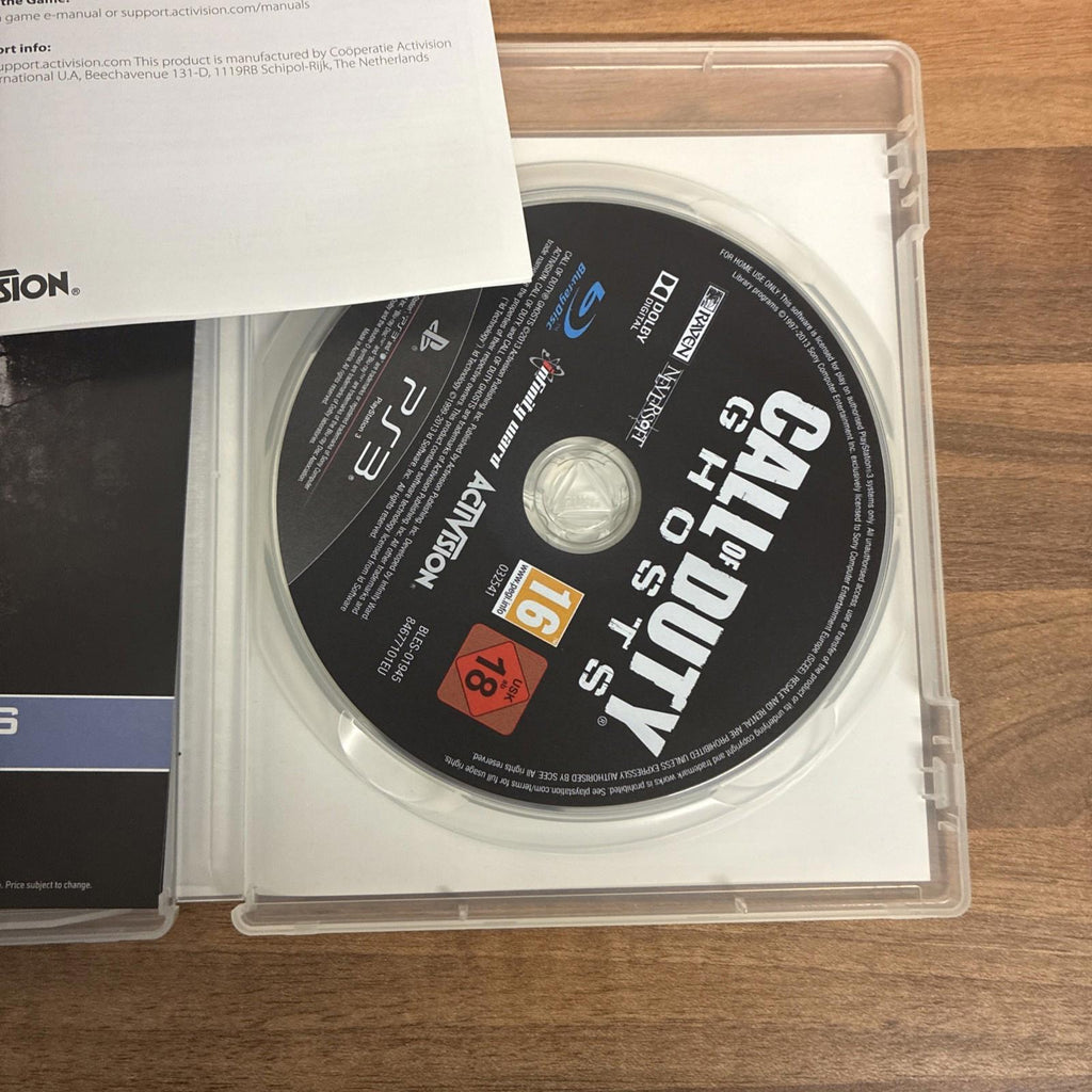 Call of Duty: Ghosts (Sony PlayStation 3, 2013)