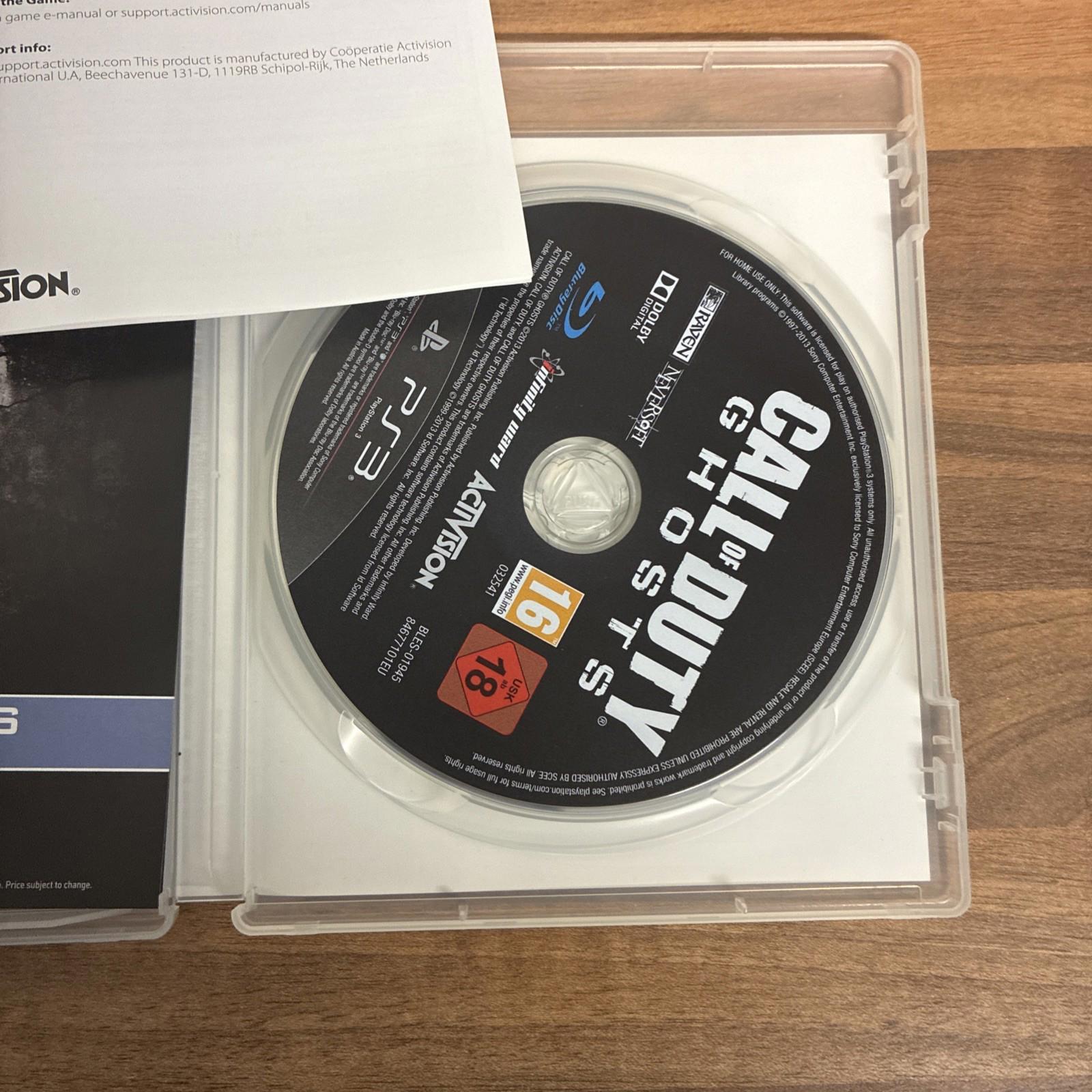 Call of Duty: Ghosts (Sony PlayStation 3, 2013)