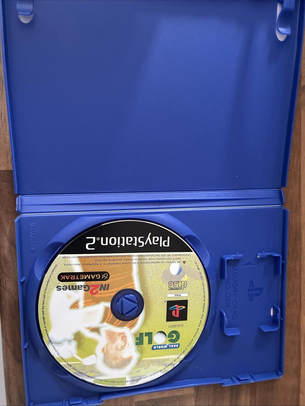 Real World Golf Sony PS2 PlayStation 2 PAL GAMETRAK No Manual In VGC