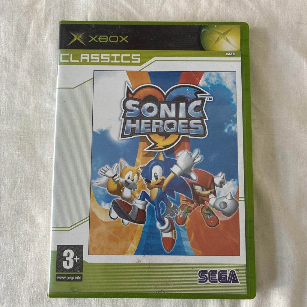 Sonic Heros (Microsoft Xbox, 2004) - Europe Version XBOX Classics Edition