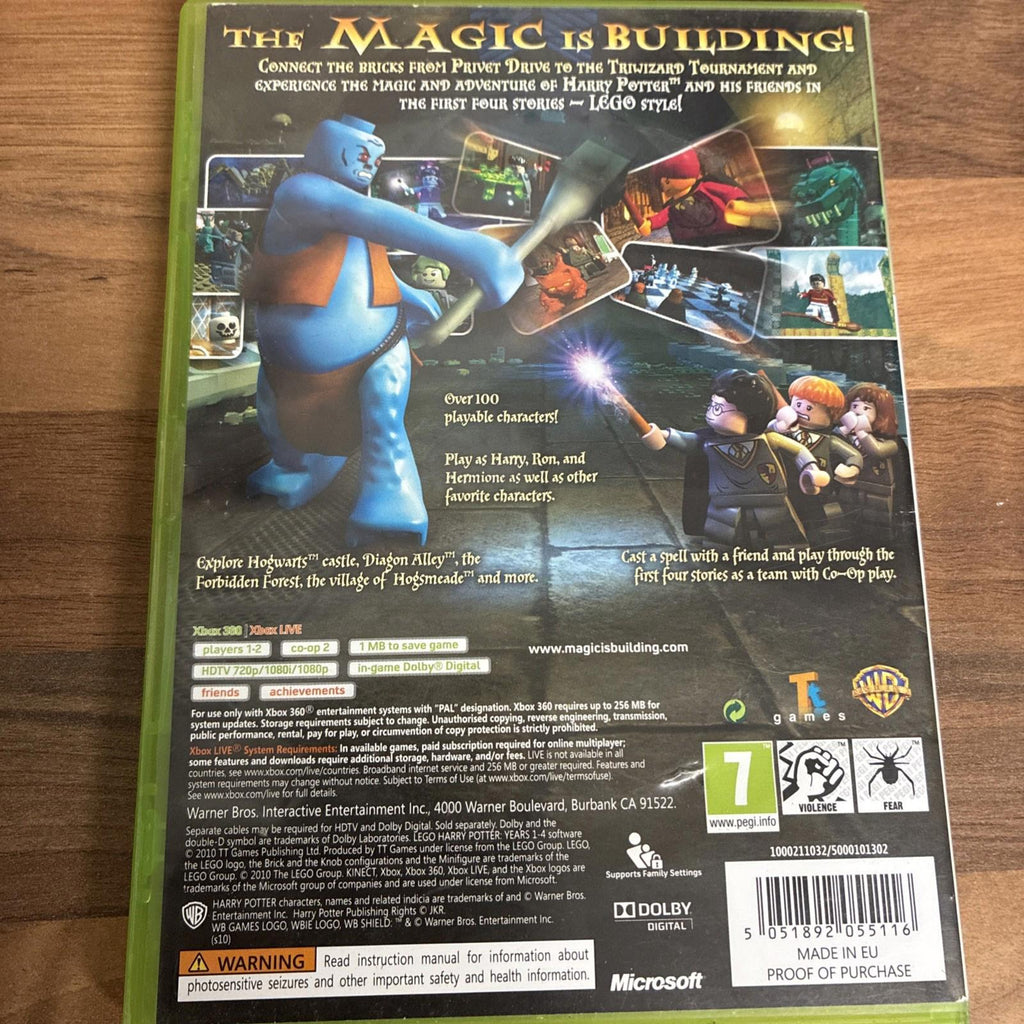 LEGO Harry Potter Years 1-4 (Xbox 360)