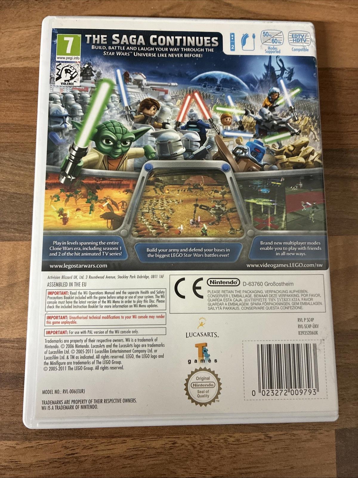 LEGO Star Wars III: The Clone Wars (Nintendo Wii, 2011)