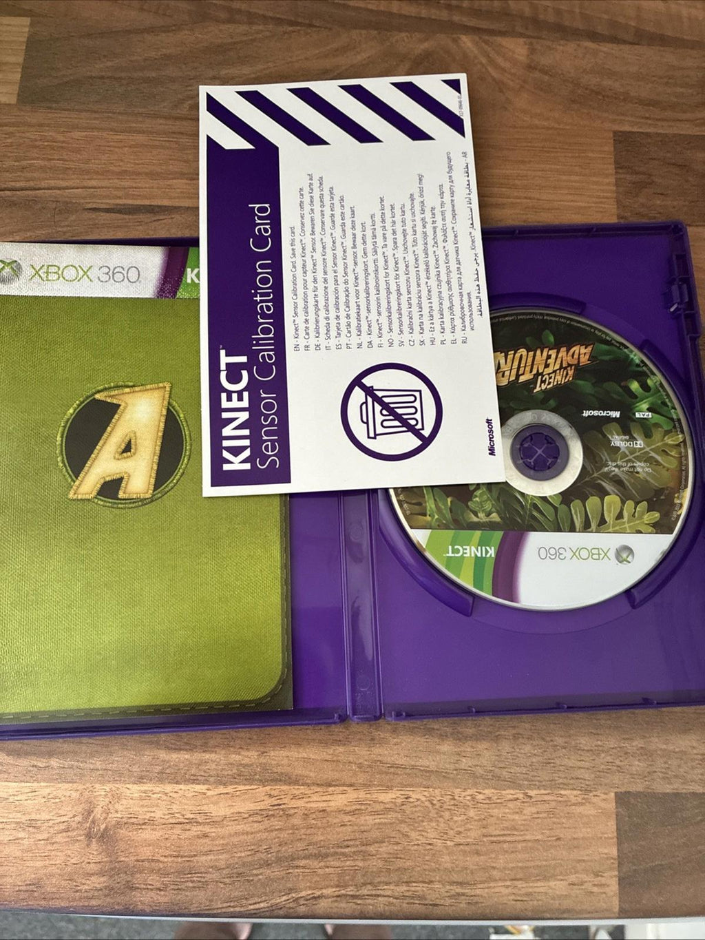 Kinect Adventures Video Games Microsoft Xbox 360 (2010) Mint Condition!