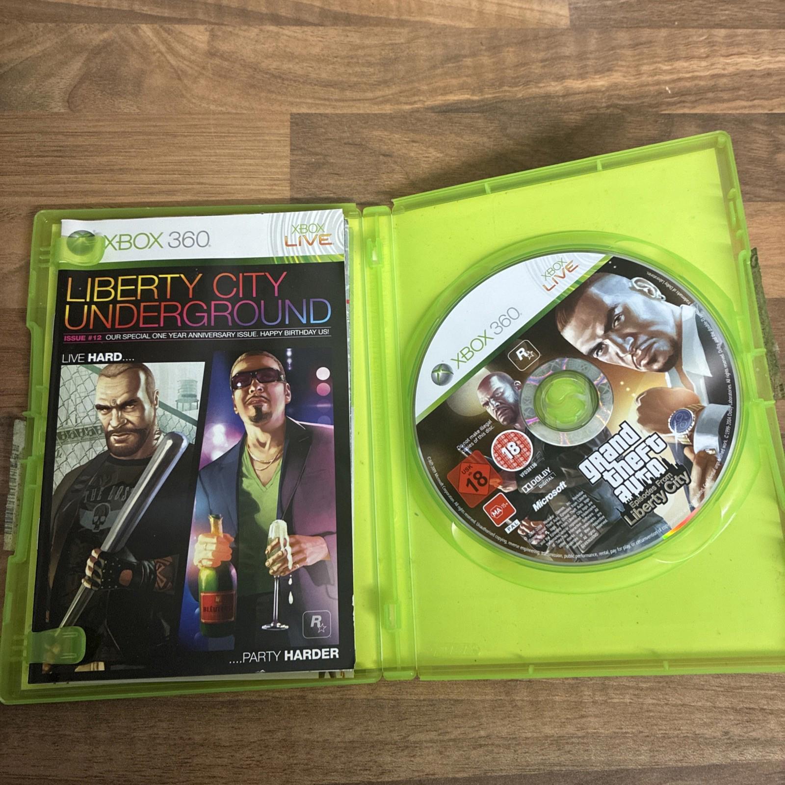 Grand Theft Auto: Episodes From Liberty City (Microsoft Xbox 360, 2009) Map