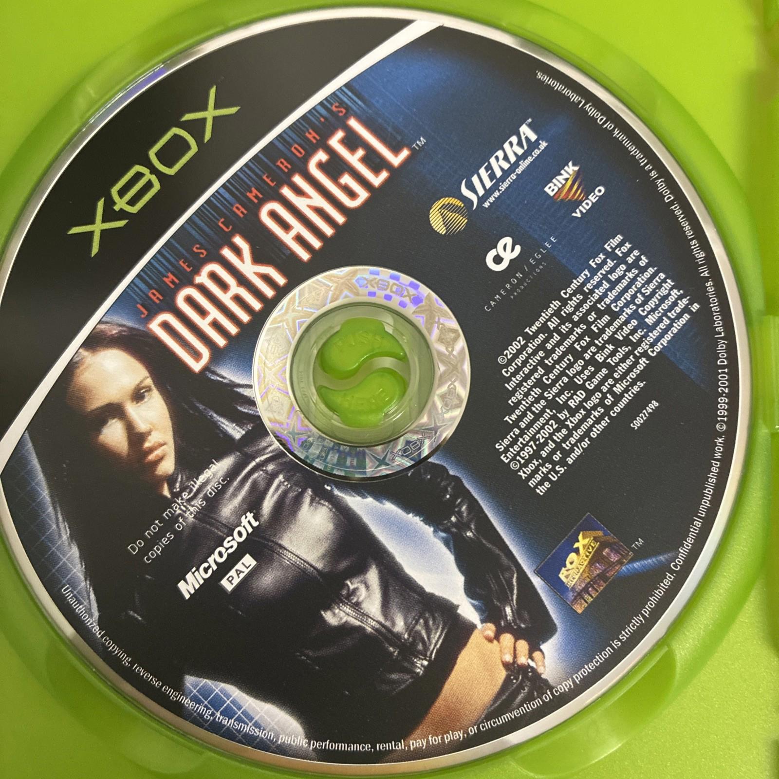 JAMES CAMERON'S DARK ANGEL Xbox Original Game includes manual