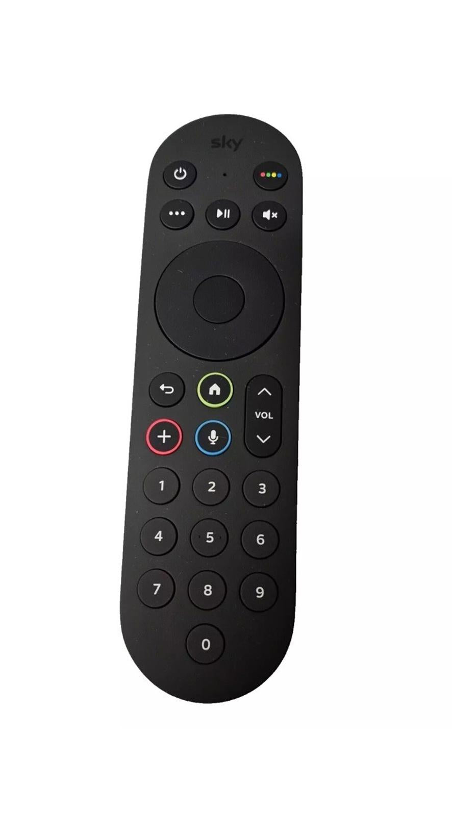 Genuine Sky Glass and Sky Stream TV Remote Control | Anthracite Black | New