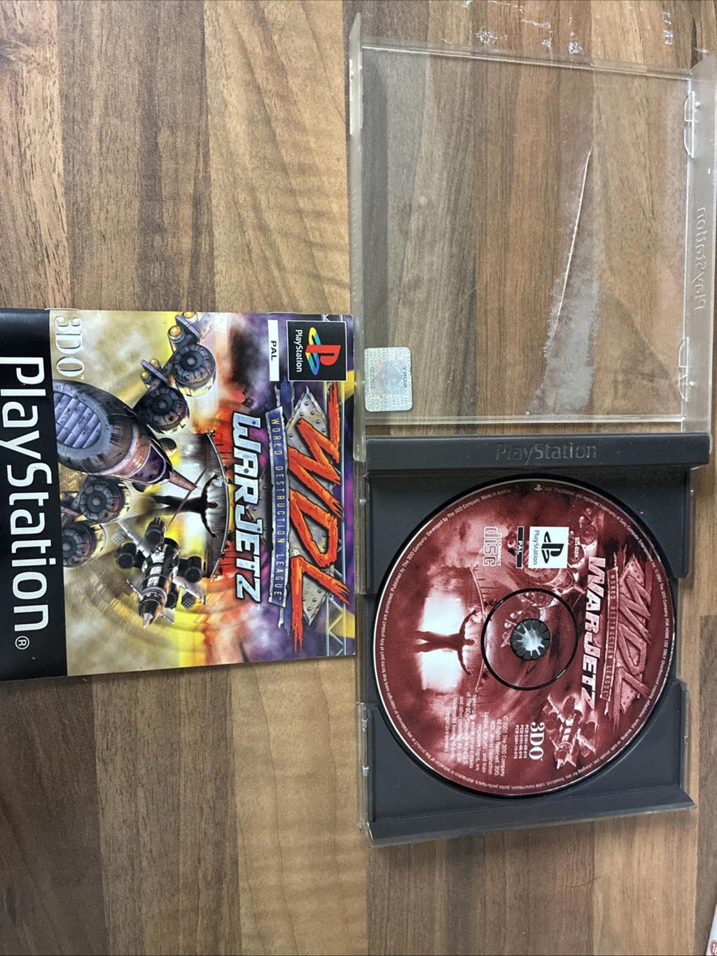 World Destruction League War jetz - Sony PS1 Playstation 1 (2001)