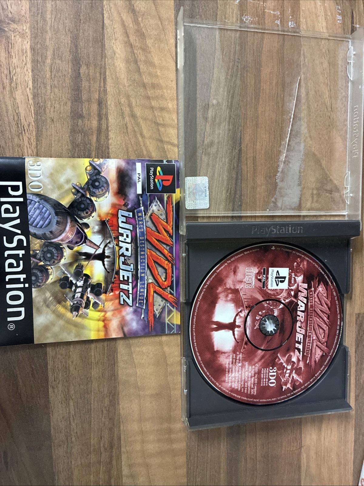 World Destruction League War jetz - Sony PS1 Playstation 1 (2001)